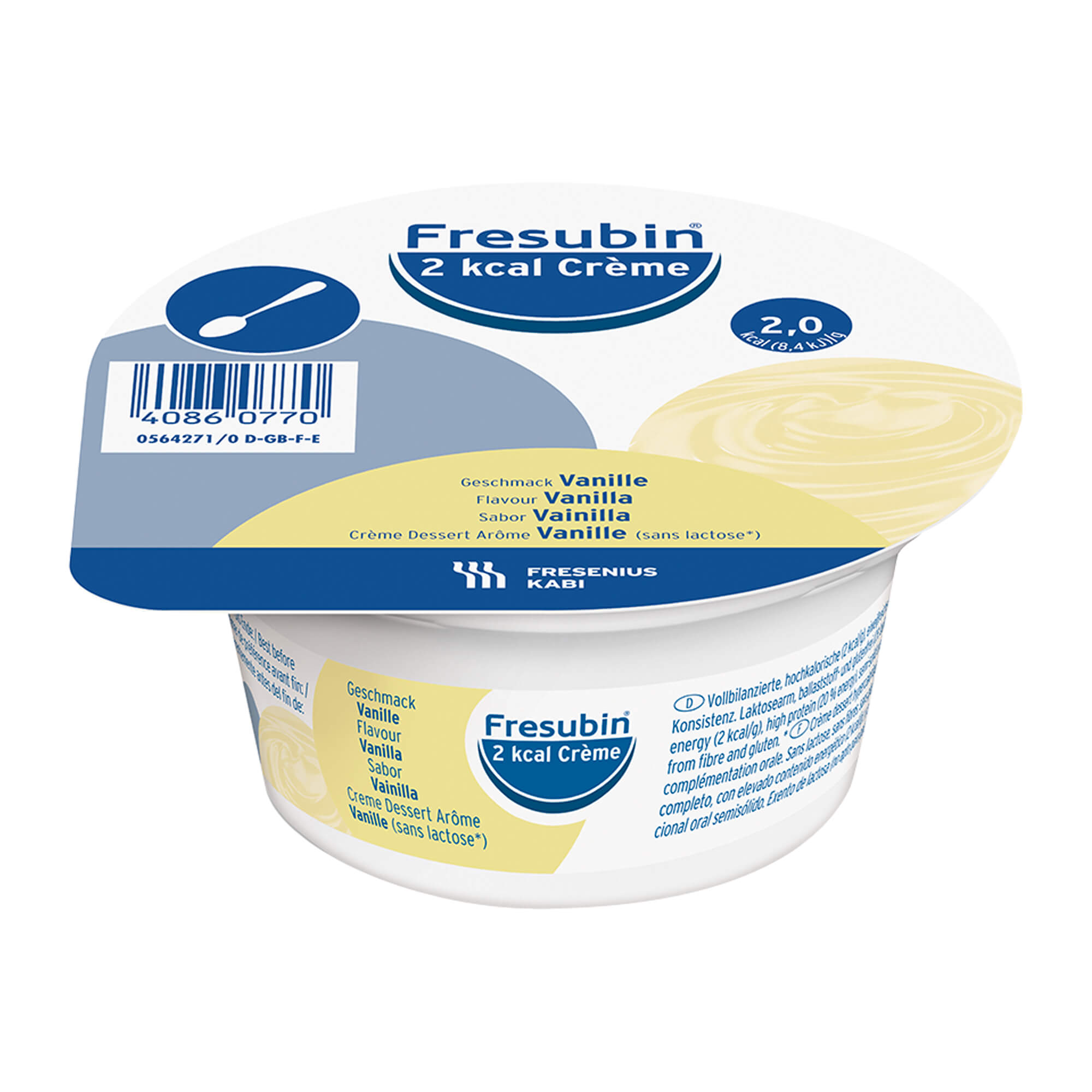 Fresubin 2 Kcal Creme Vanille im Becher