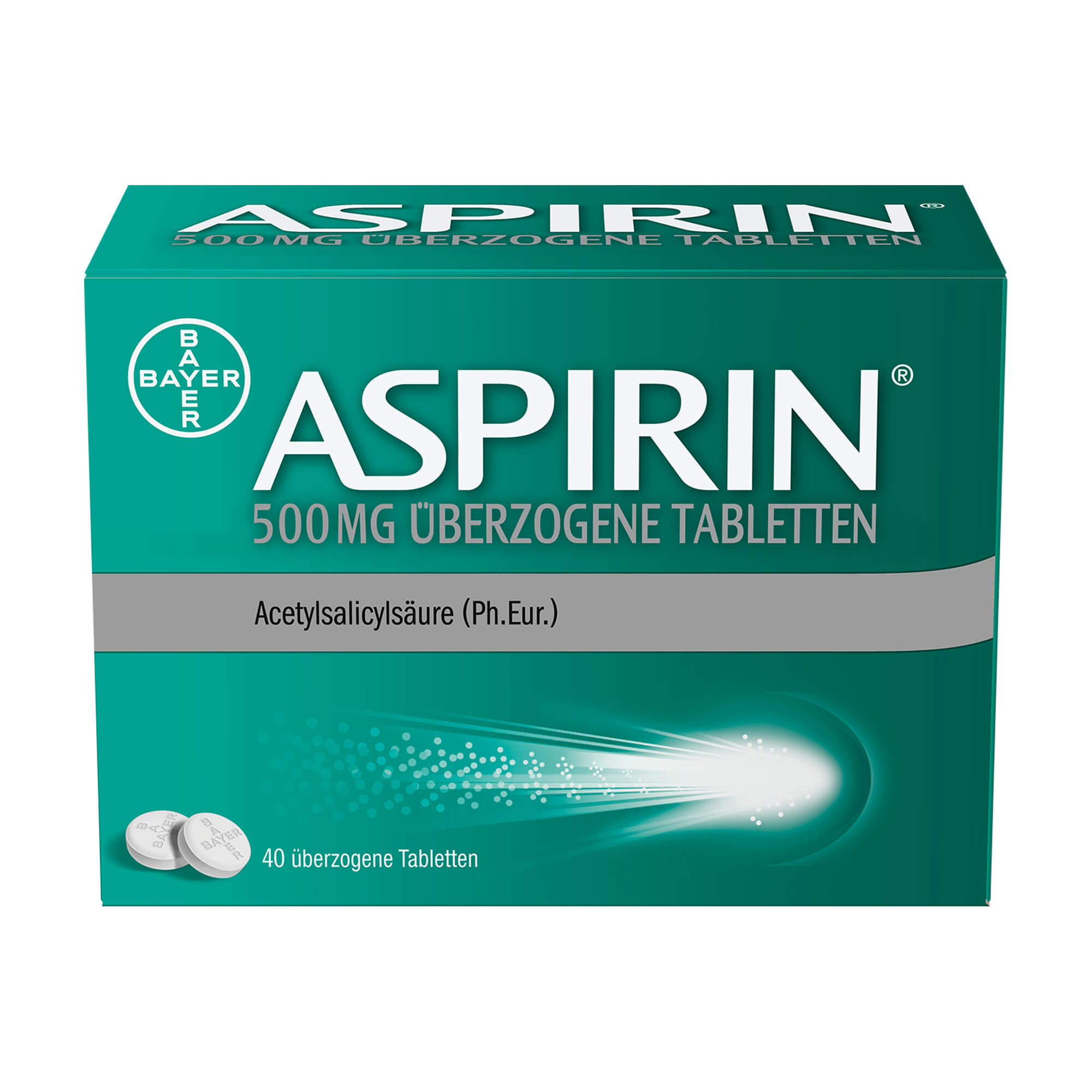 Aspirin 500 mg Überzogene Tabletten