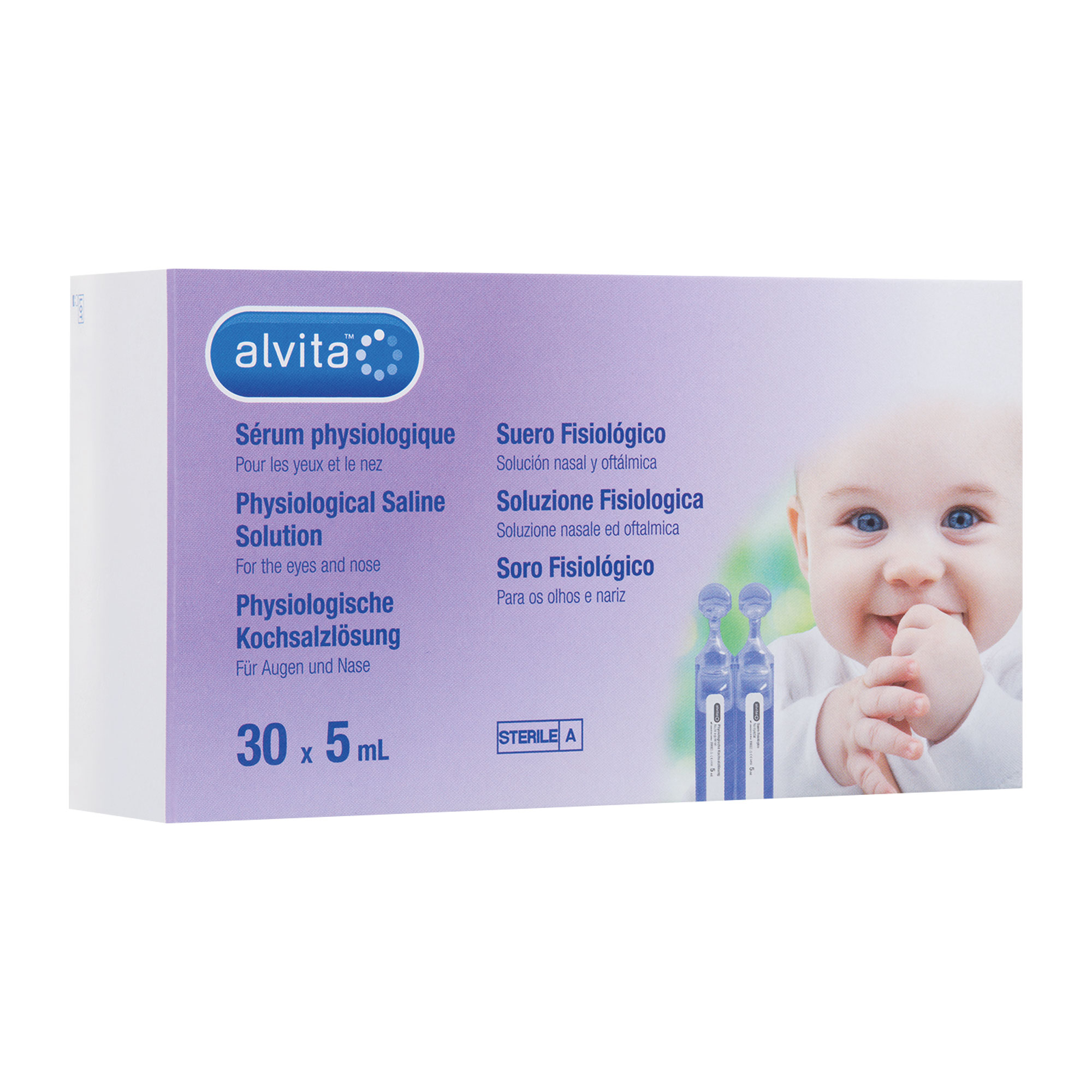 Alvita Physiologische Kochsalzlösung