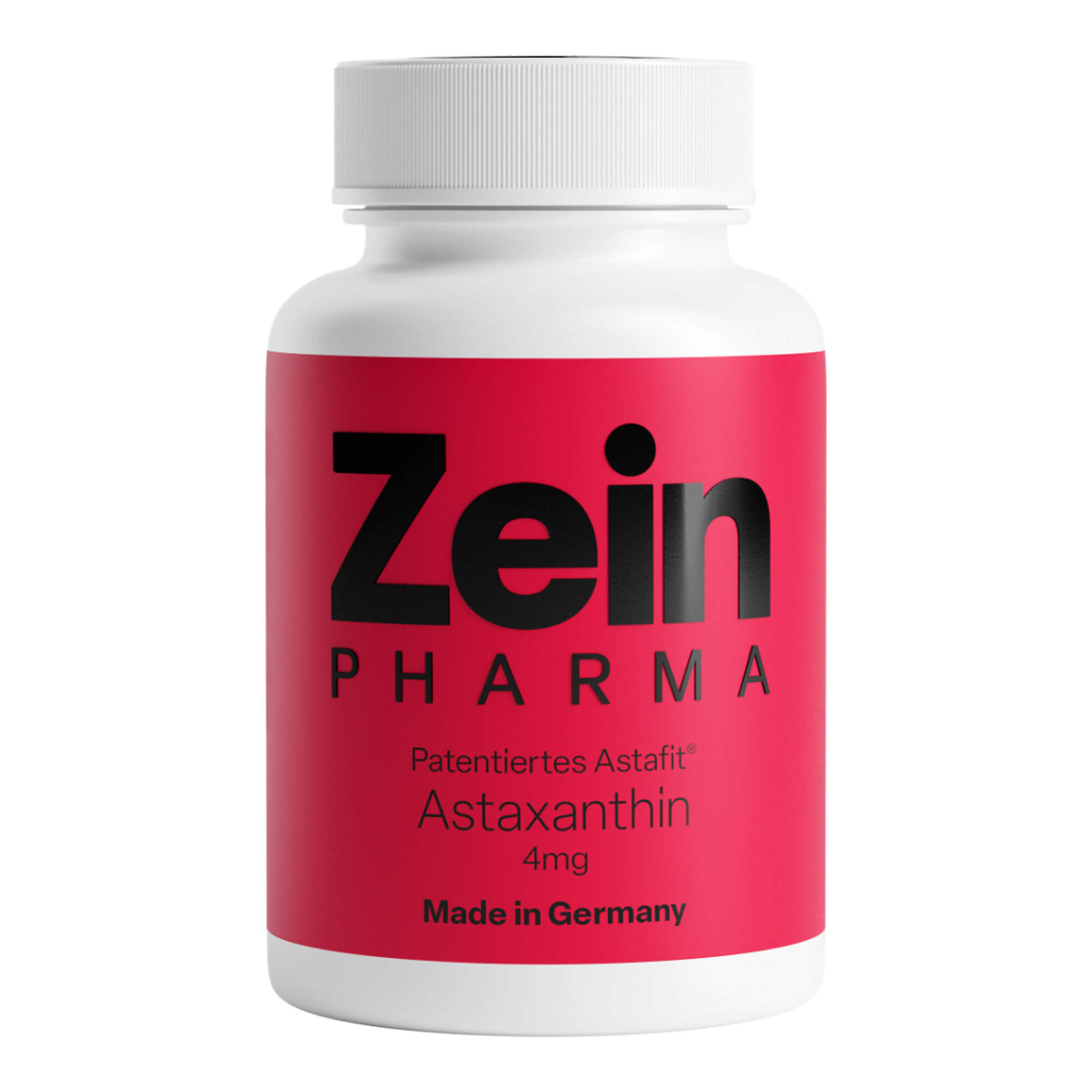 ZeinPharma Astaxanthin mit patentiertem Astafit 4mg Kapseln