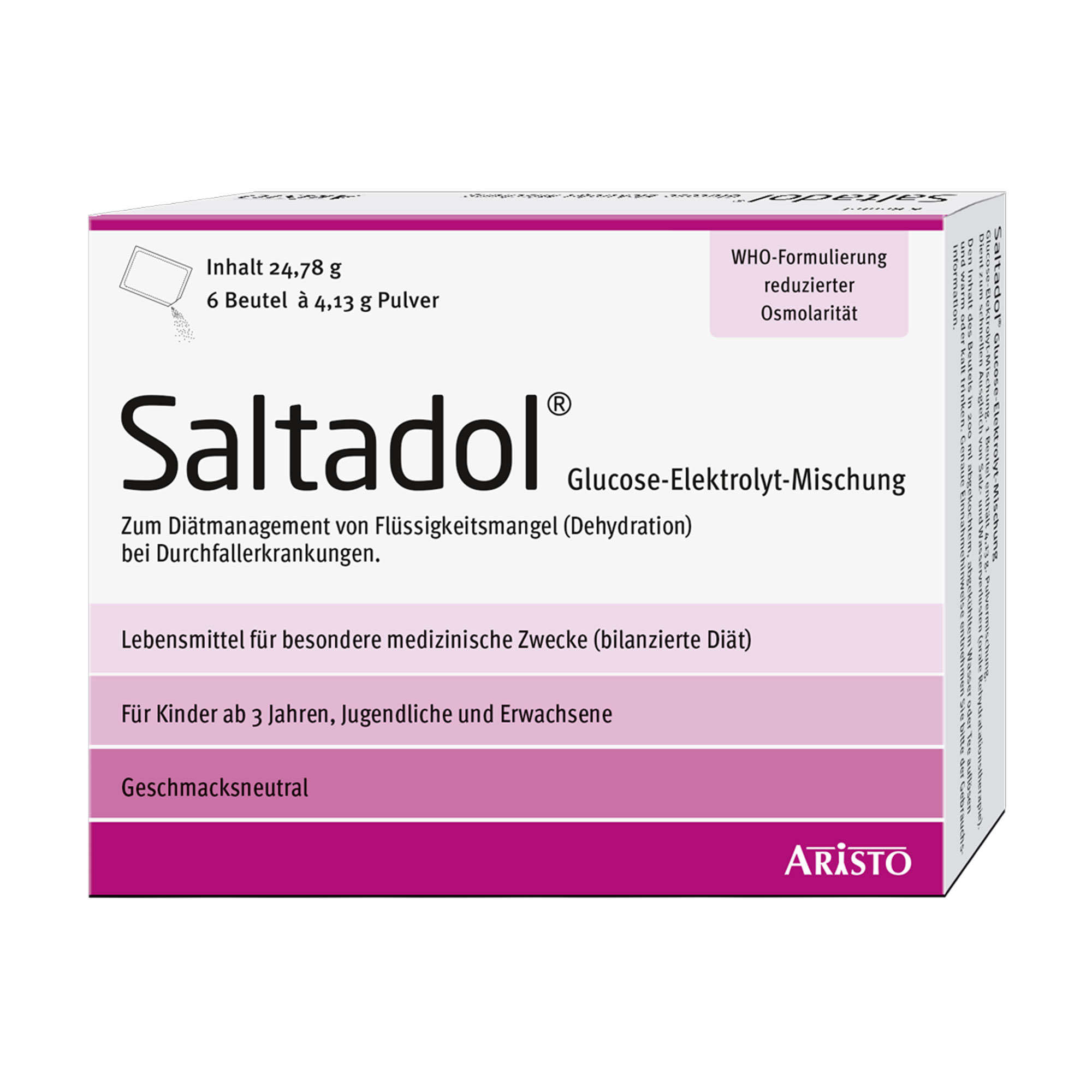 Saltadol Glucose Elektrolyt Mischung