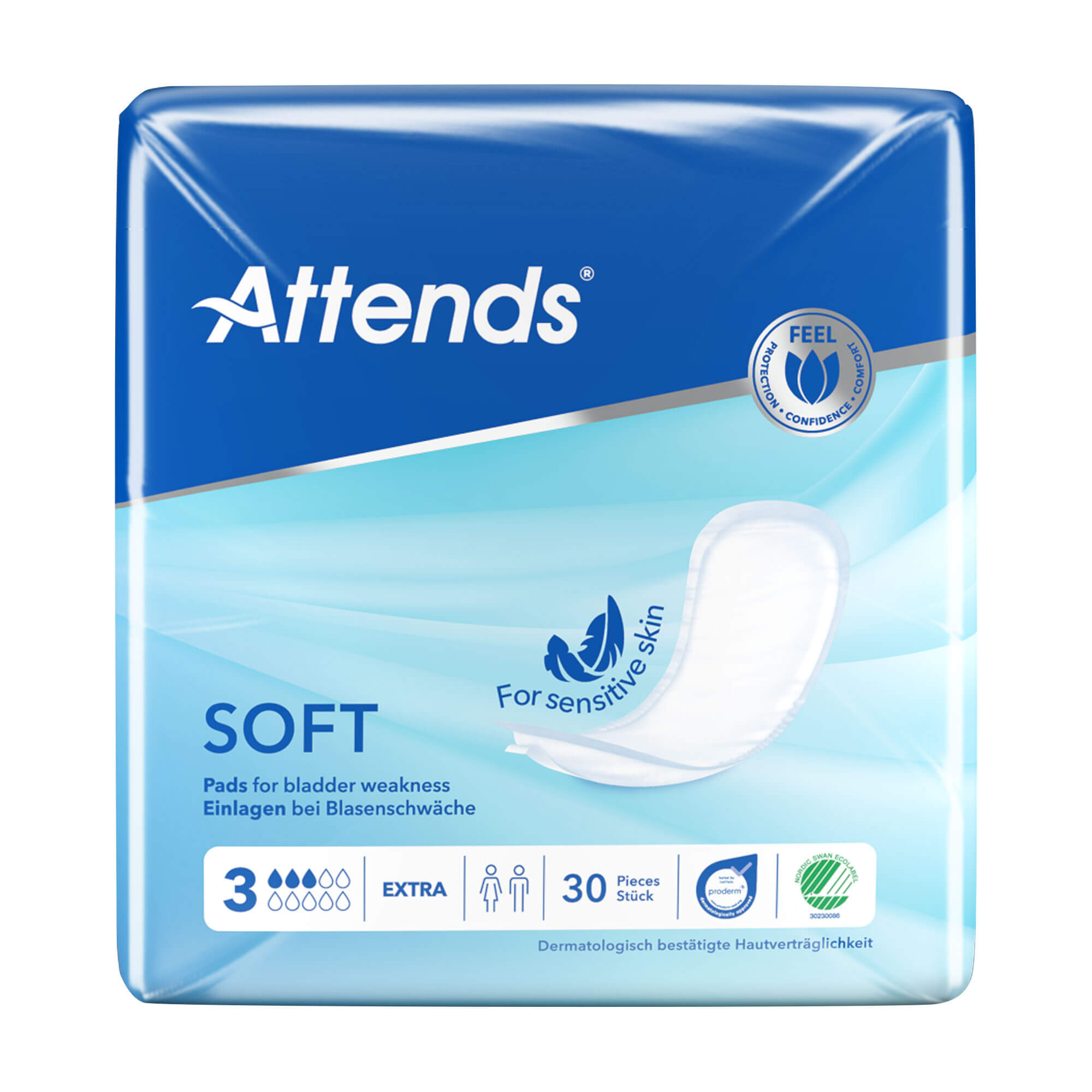 Attends Soft 3 Extra Einlagen