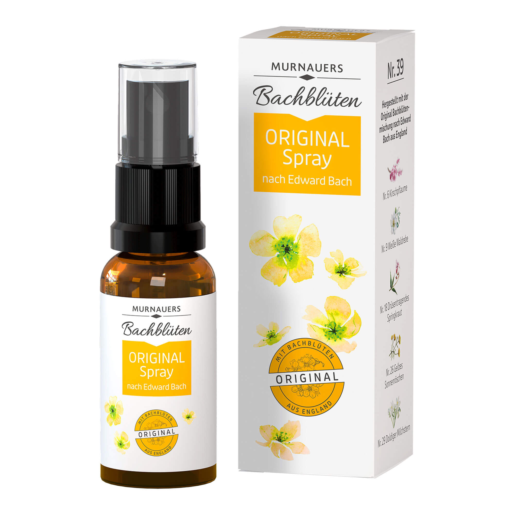 Murnauers Bachblüten Original Spray nach Dr. Bach