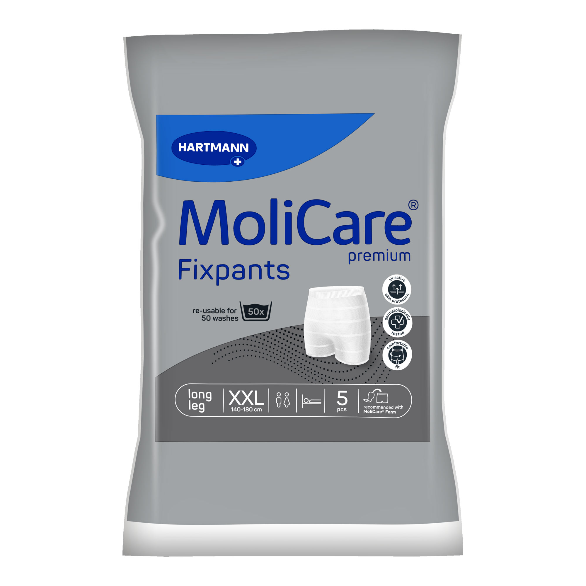 MoliCareE Premium Fixpants long leg Größe XXL