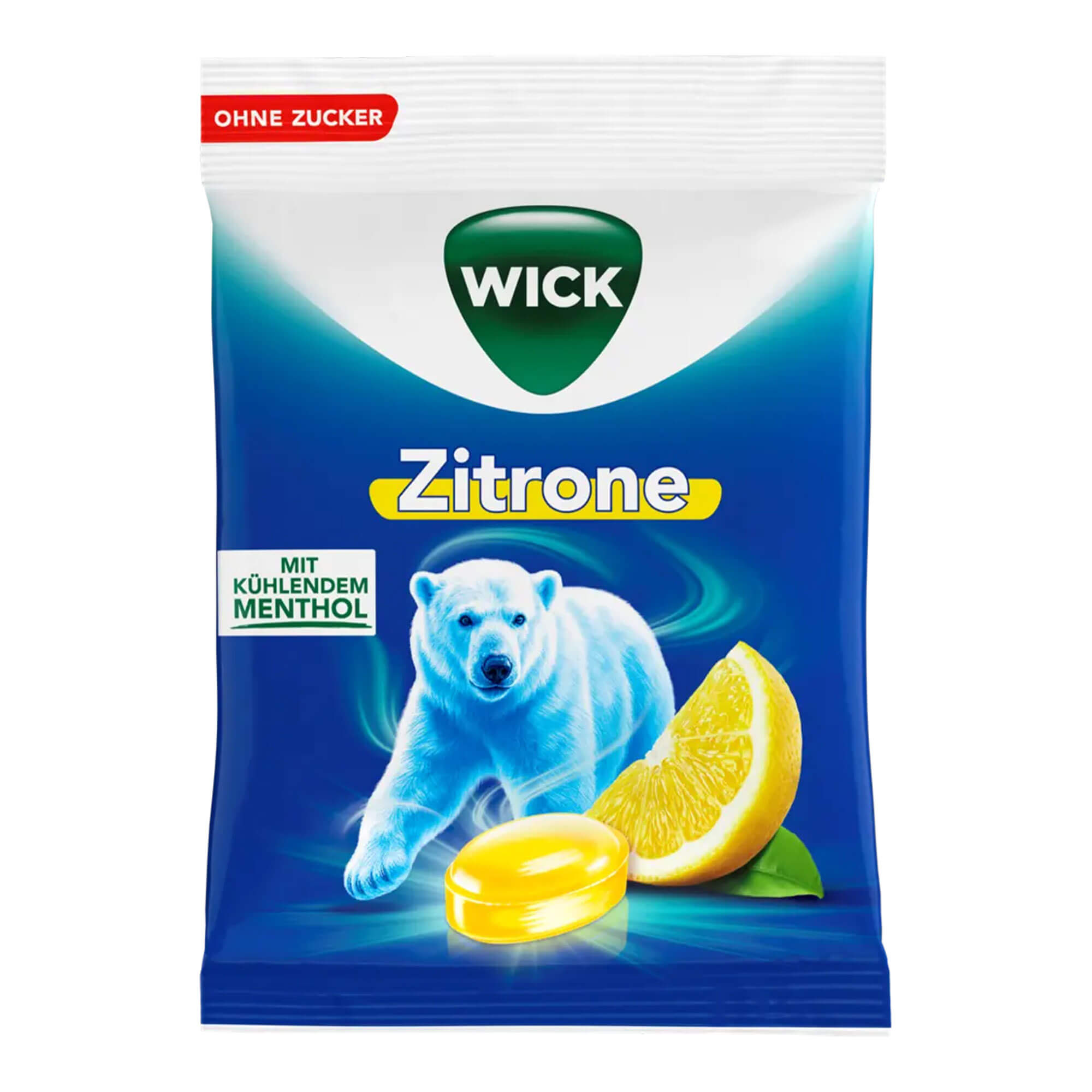 Wick Hustenbonbons Zitrone & Menthol
