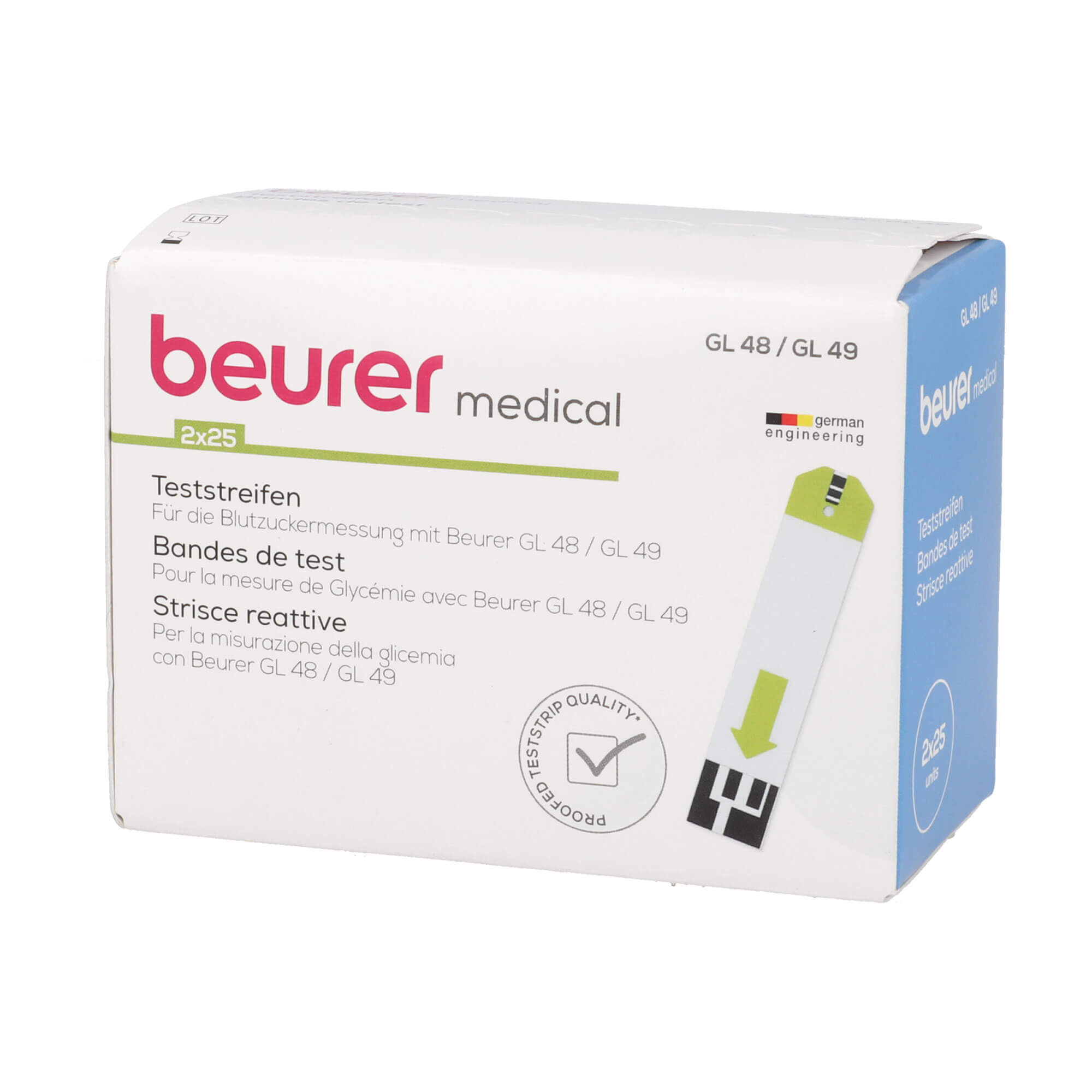 Beurer GL48/GL49 Teststreifen