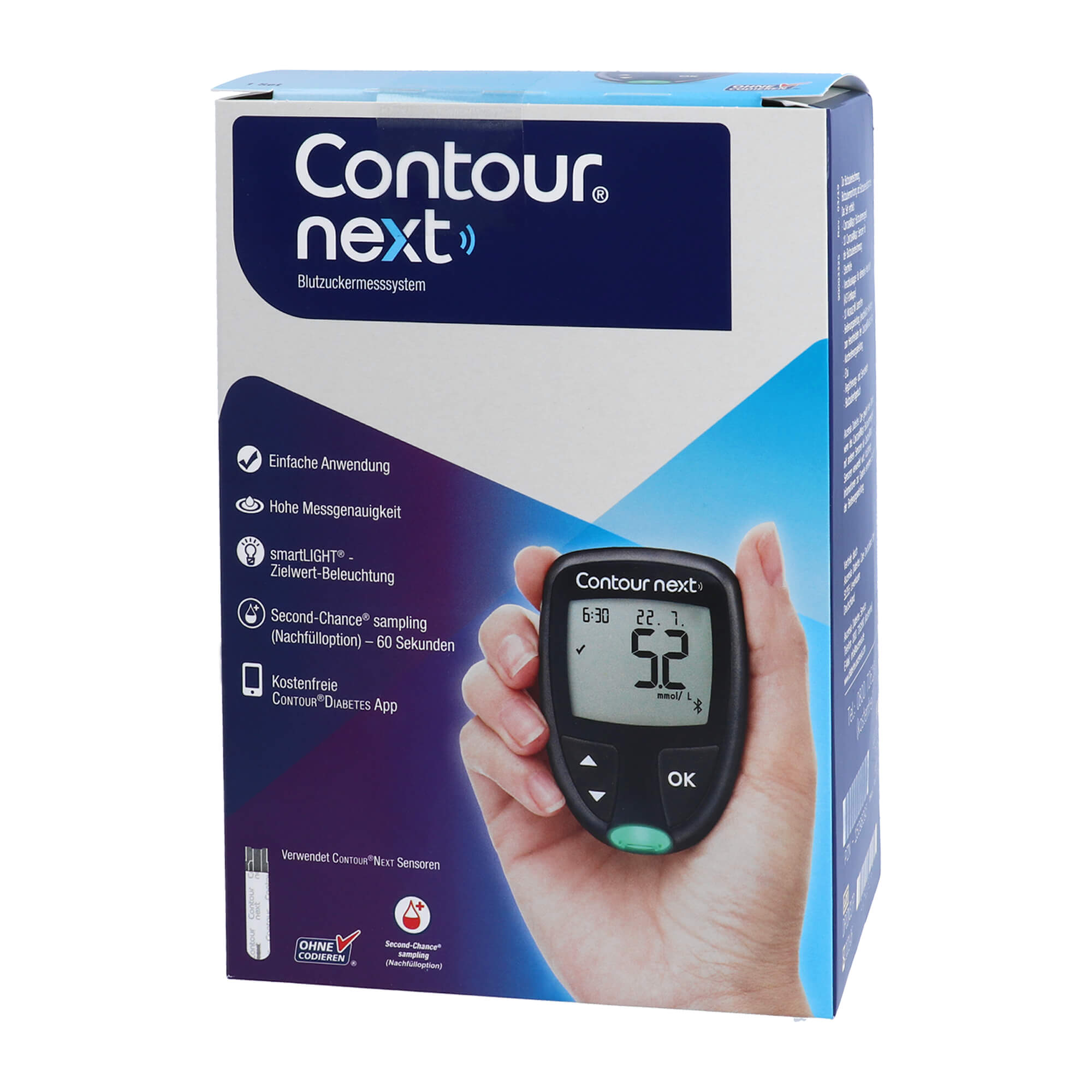 Contour Next Set Blutzuckermessgerät mmol/l