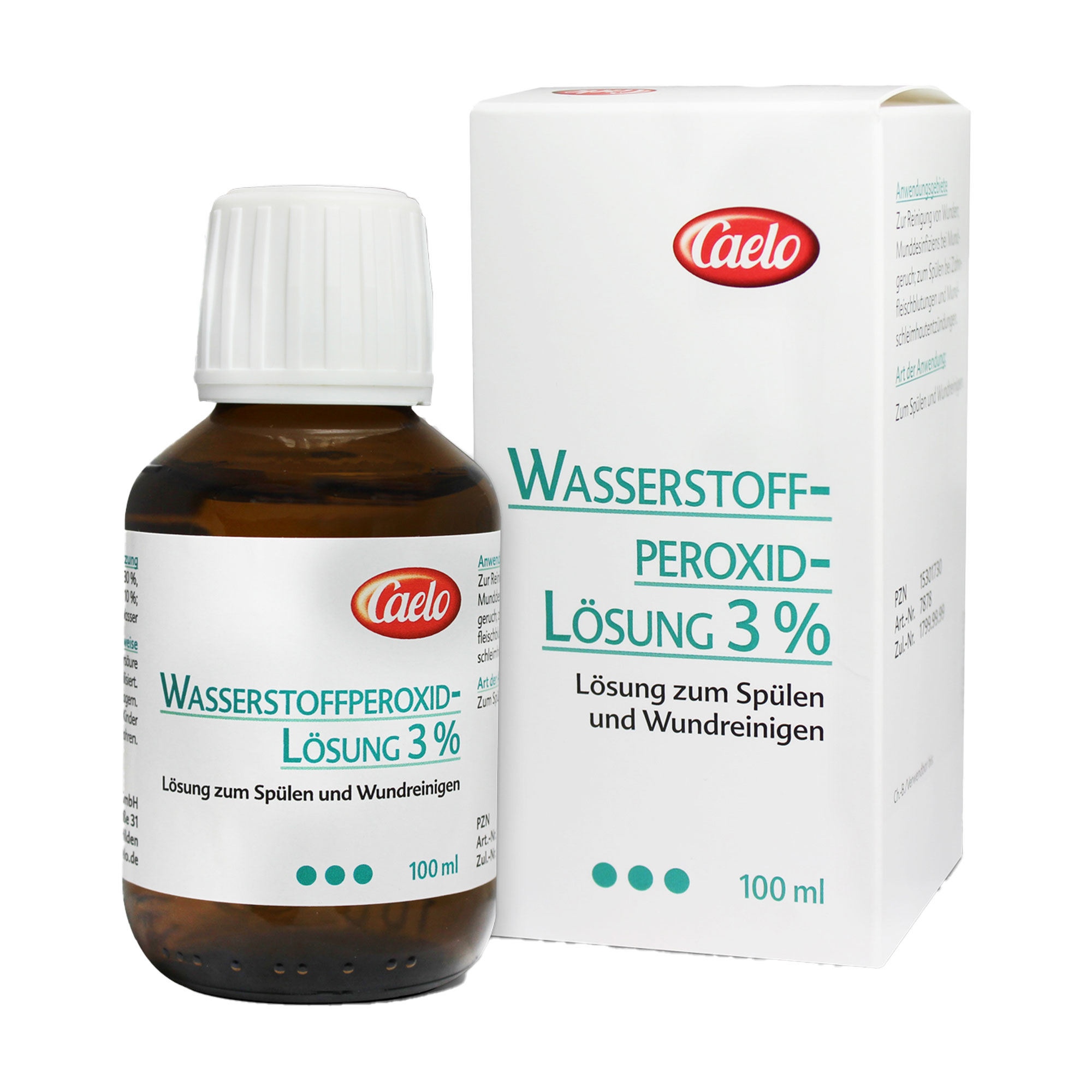 Wasserstoffperoxid 3 % Caelo Lösung