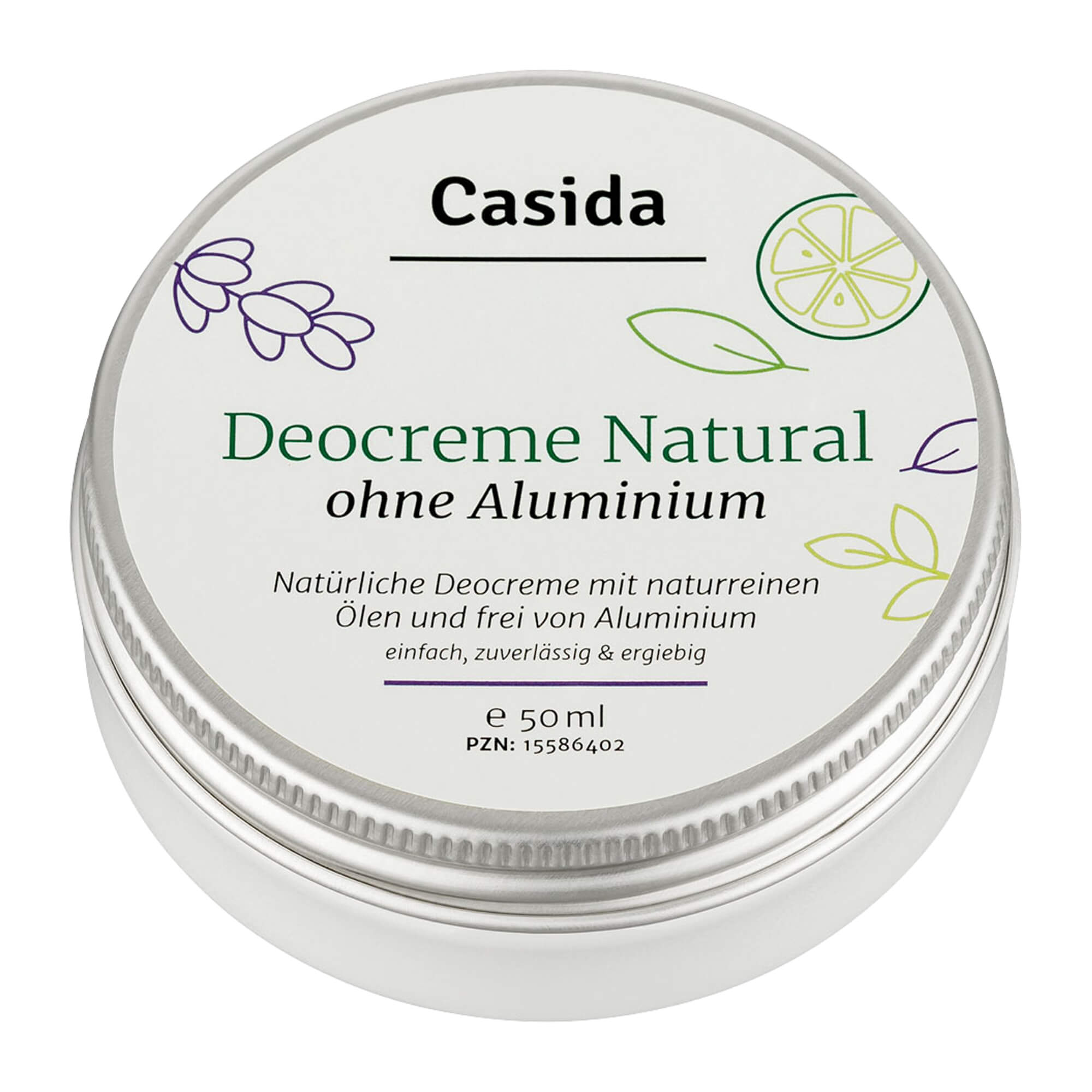 Deo Creme Natural ohne Aluminium