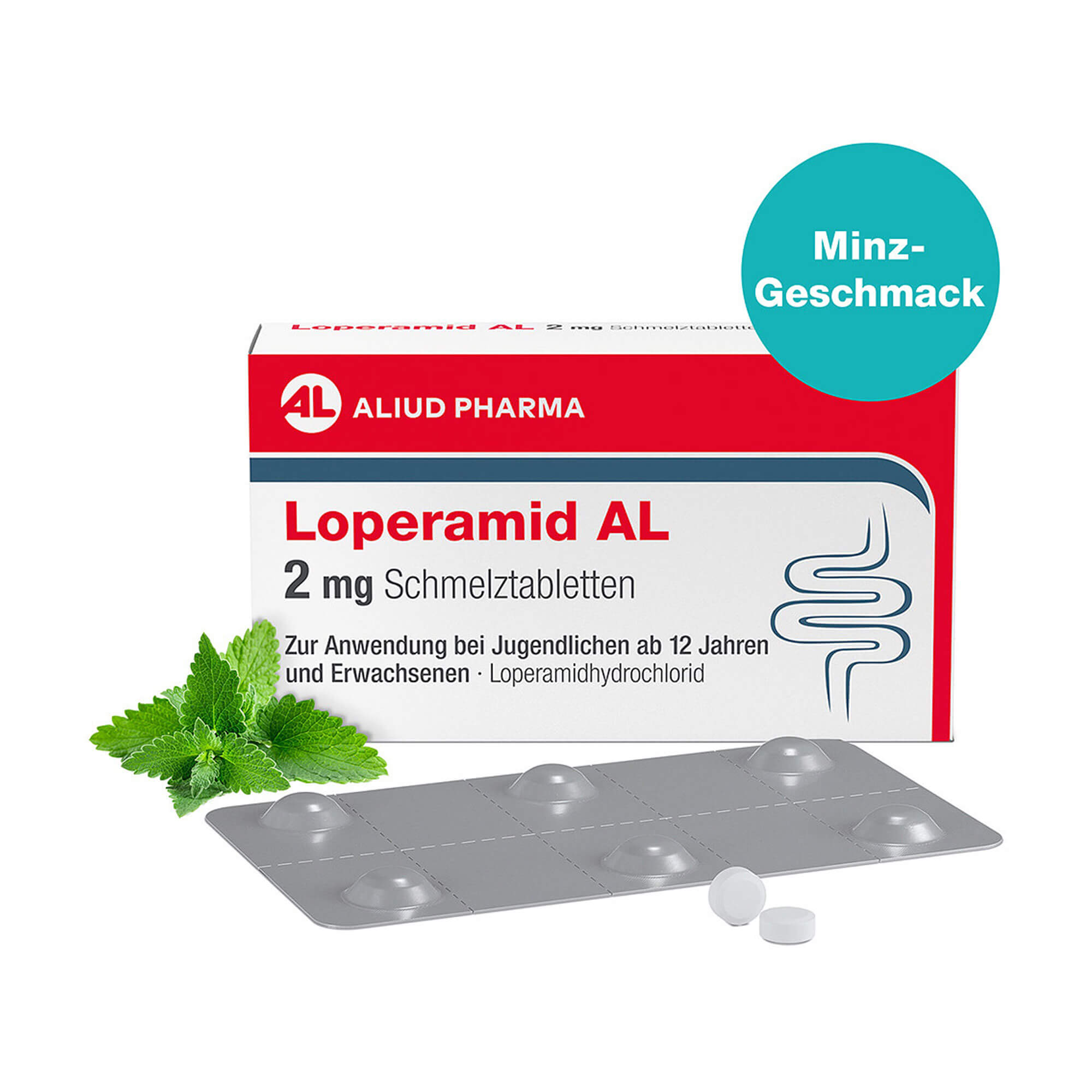 Loperamid AL 2 mg Schmelztabletten
