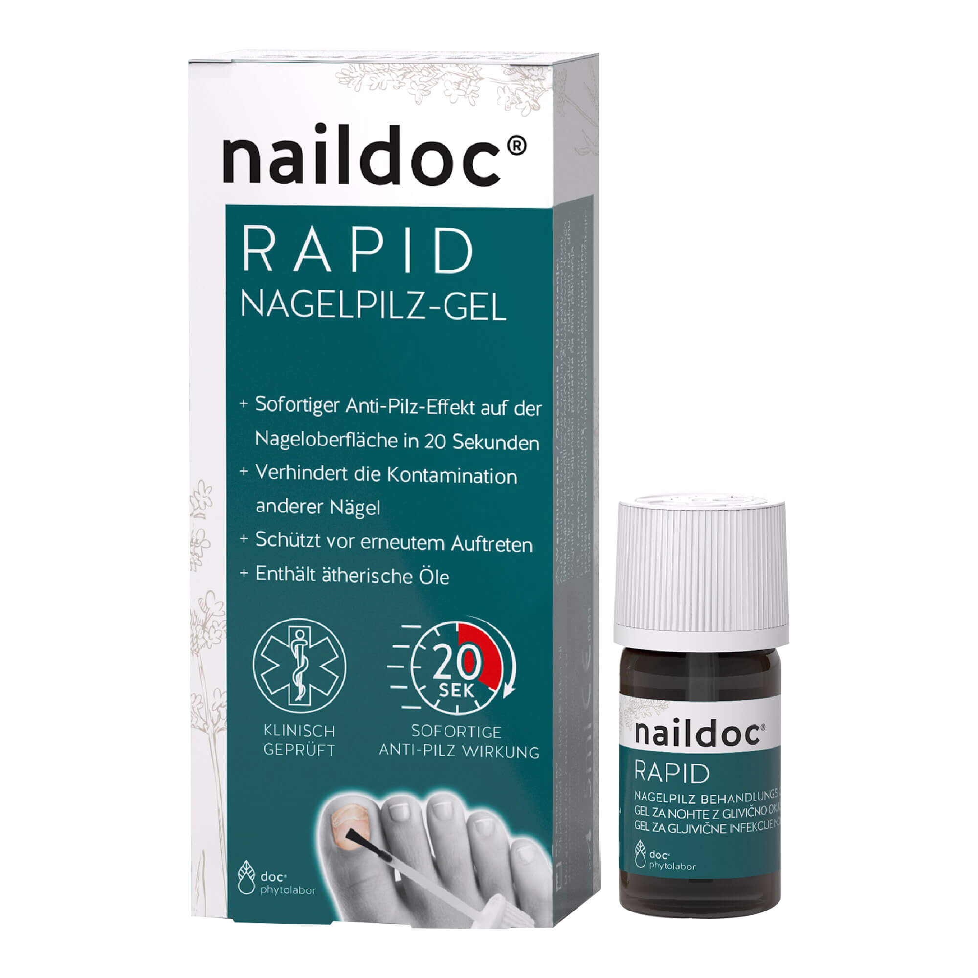 Naildoc Rapid Nagelpilz Behandlungs-Gel