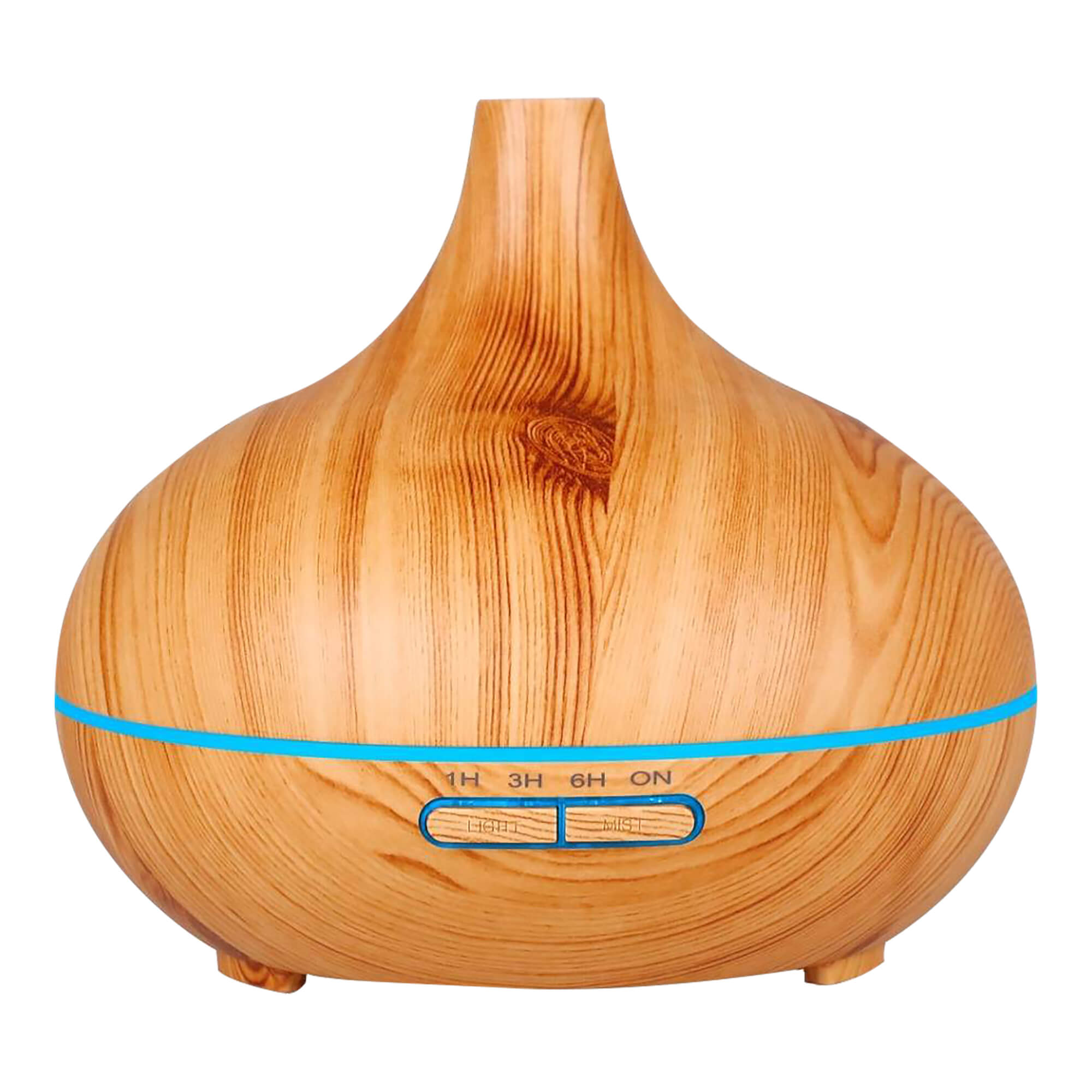 Aroma Diffuser in Holzoptik mit LED