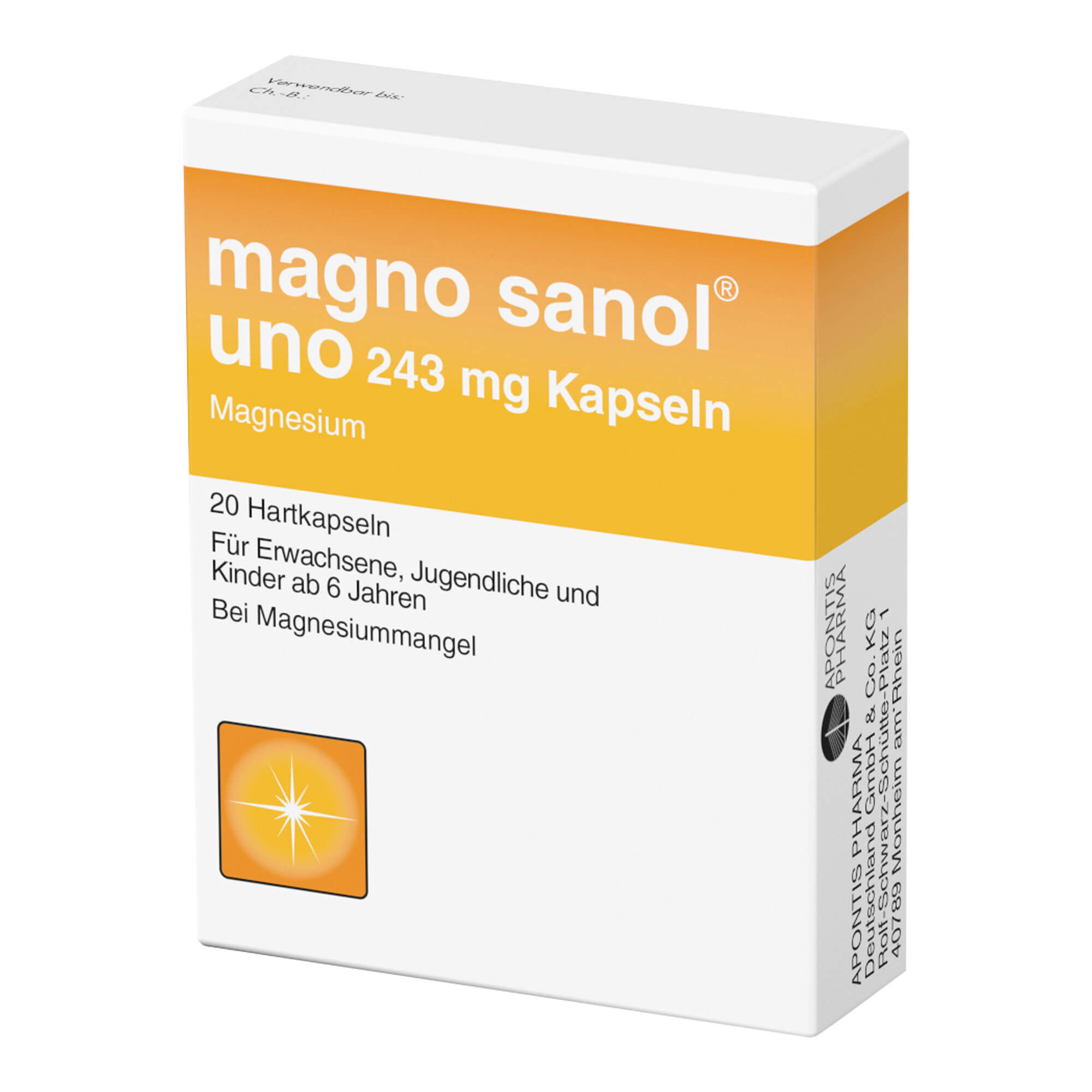Magno Sanol uno 243 mg Kapseln