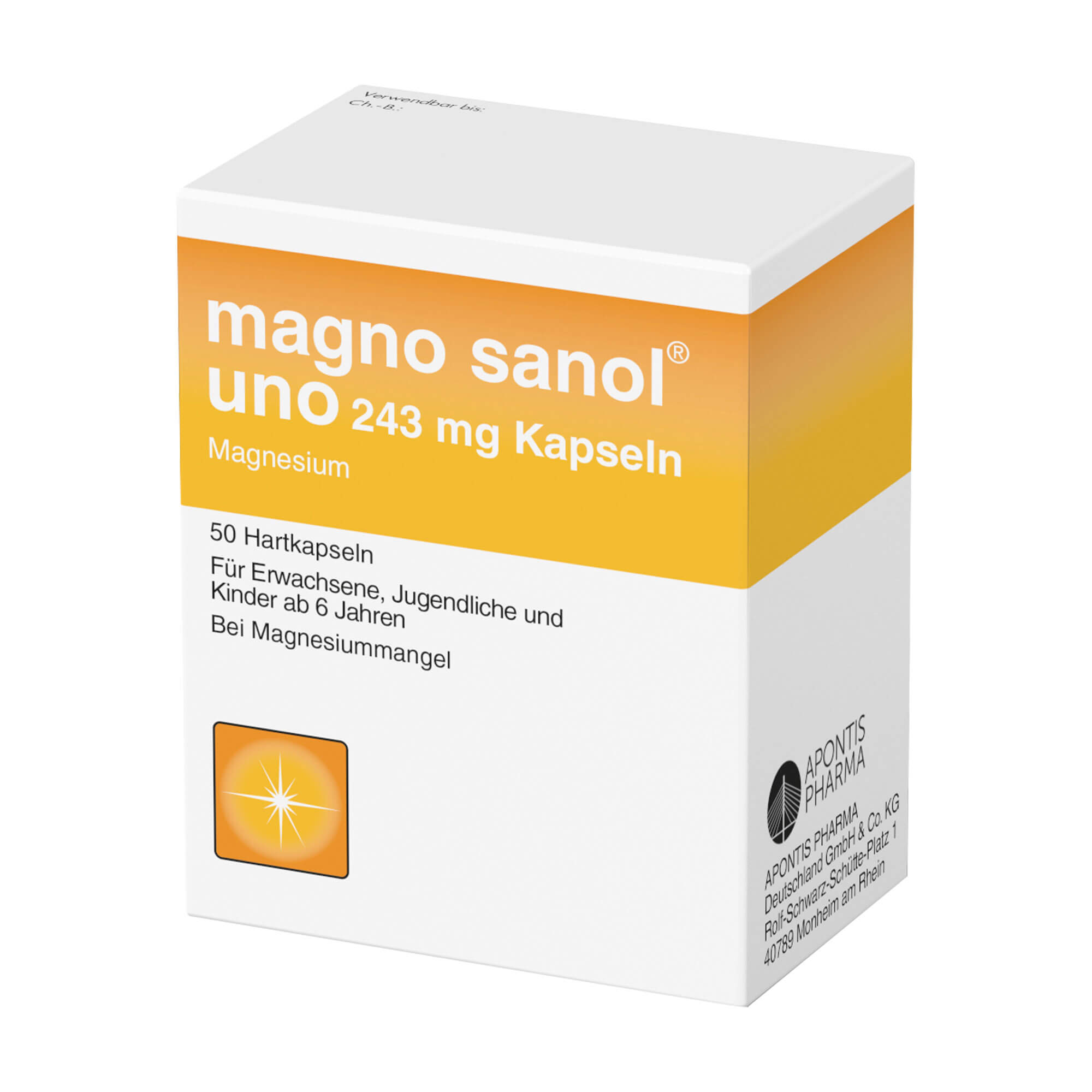 Magno Sanol uno 243 mg Kapseln