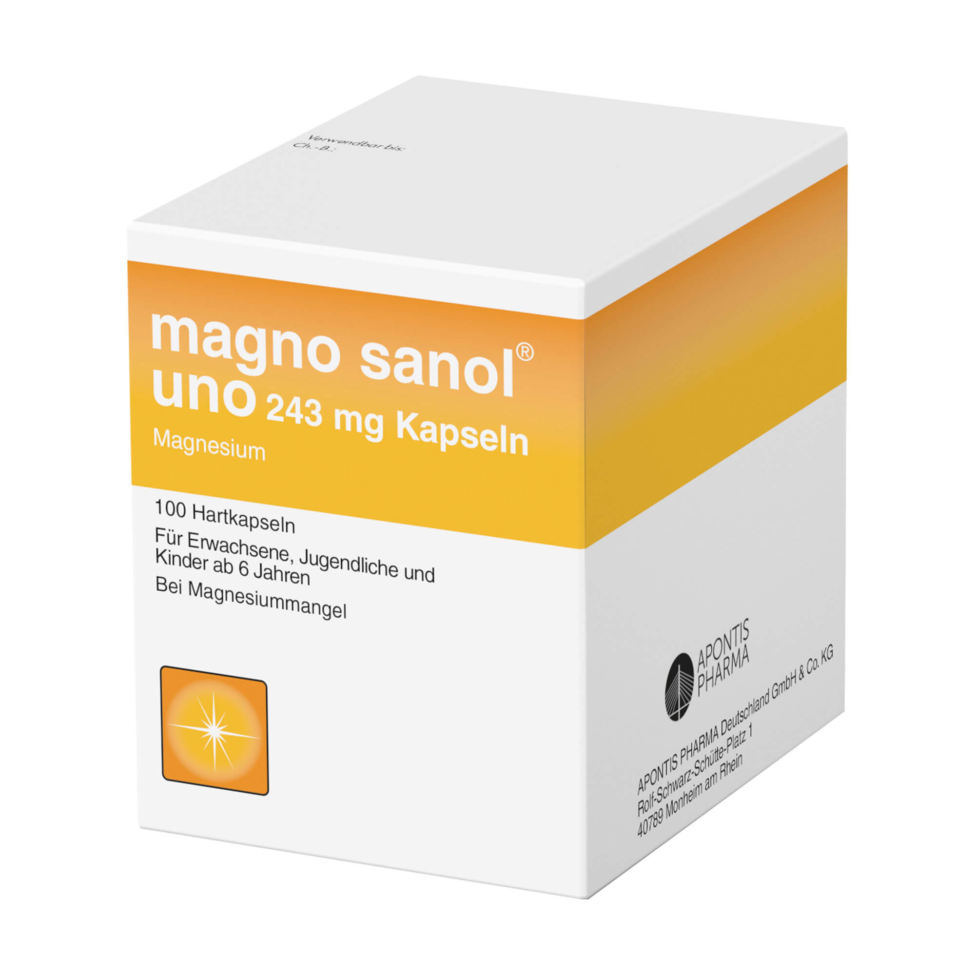 Magno Sanol uno 243 mg Kapseln