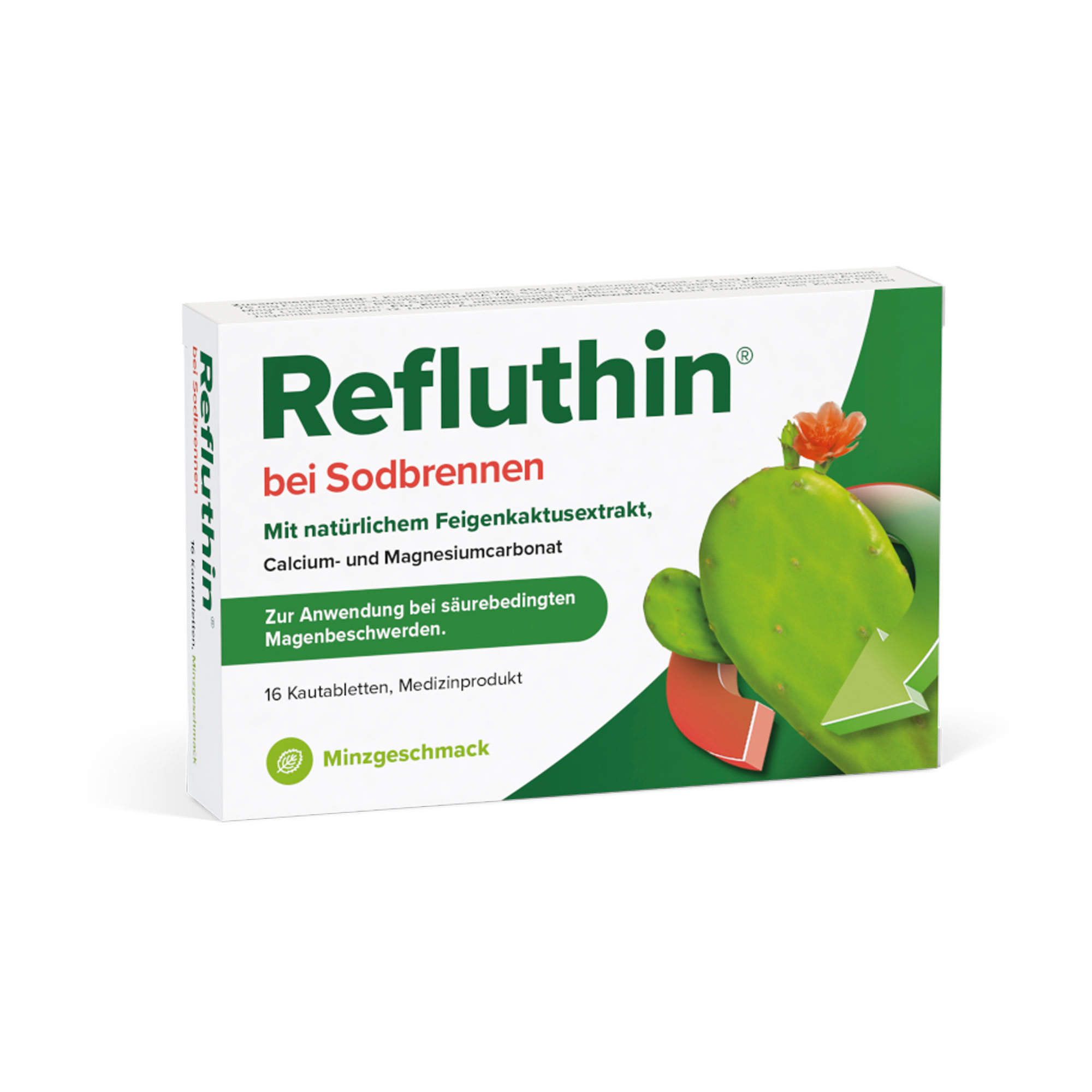 Refluthin bei Sodbrennen Kautabletten Minzgeschmack