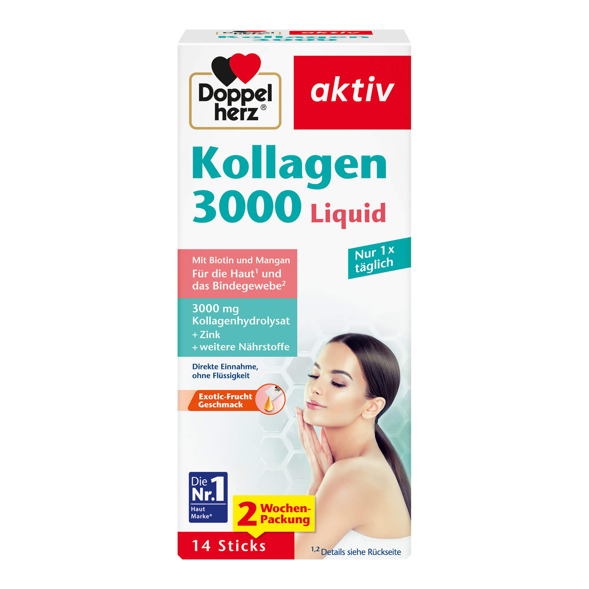 Doppelherz aktiv Kollagen 3000 Liquid Sticks