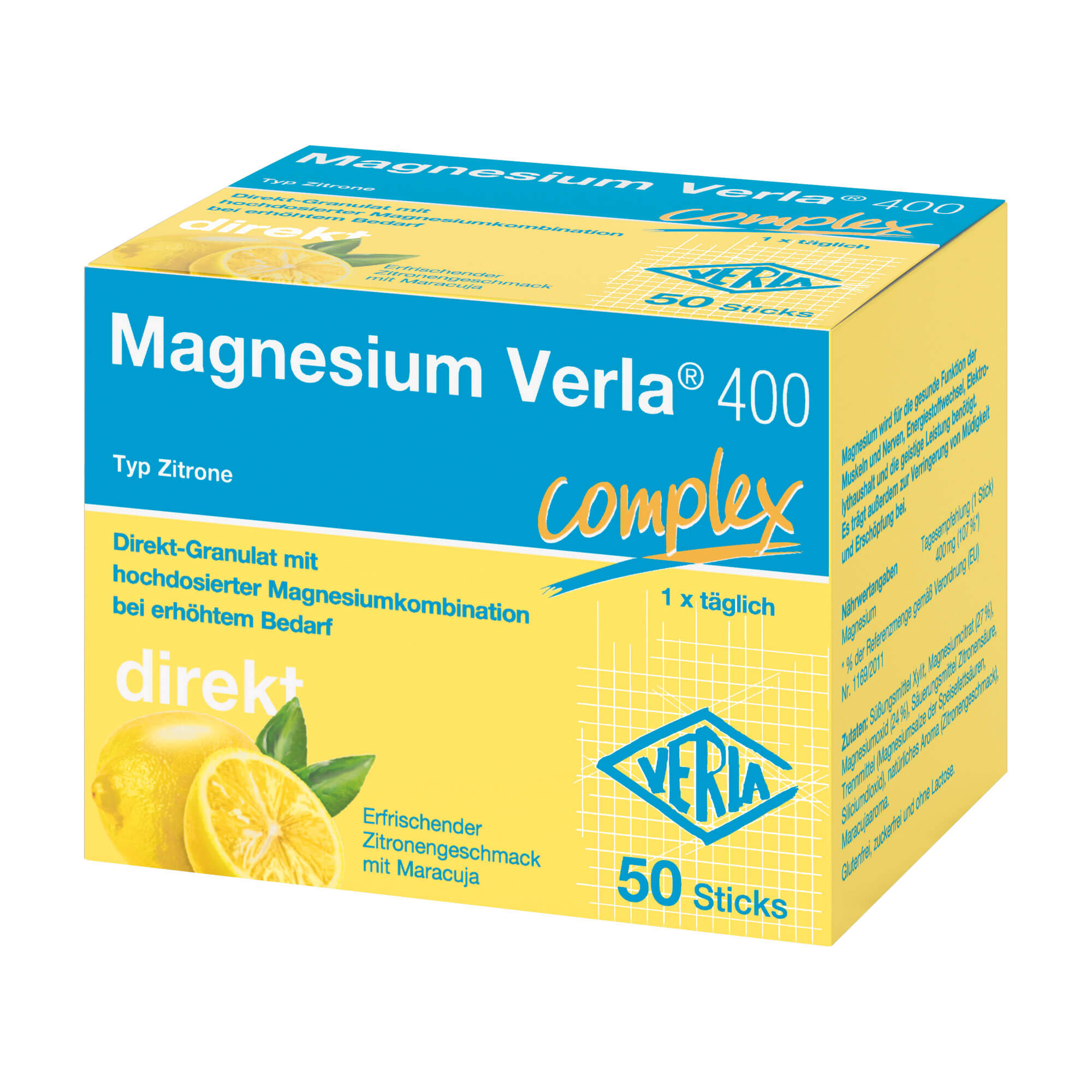 Magnesium Verla 400 Direkt-Granulat