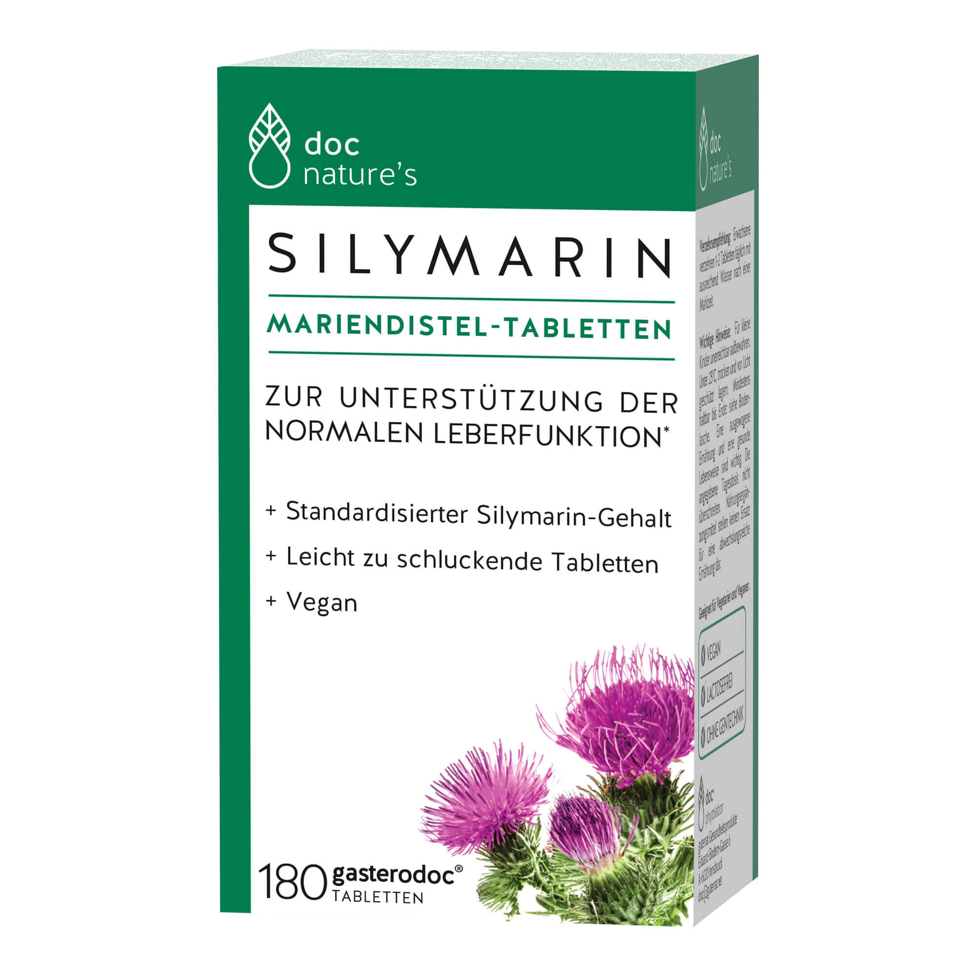 Gasterodoc Silymarin Mariendistel-Tabletten