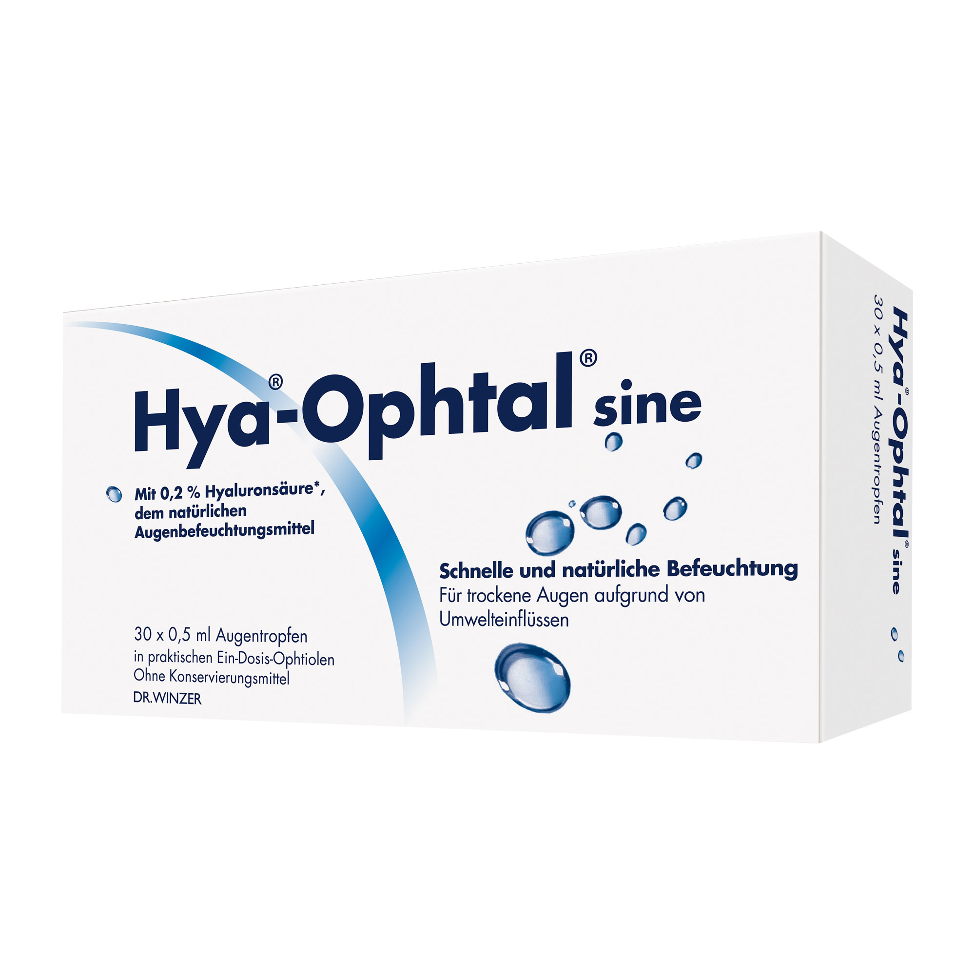 Hya-Ophtal sine Augentropfen
