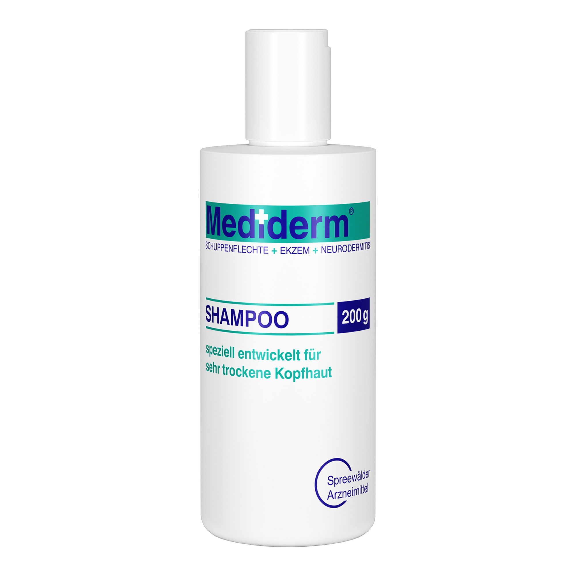 Mediderm Shampoo für sehr trockene Kopfhaut