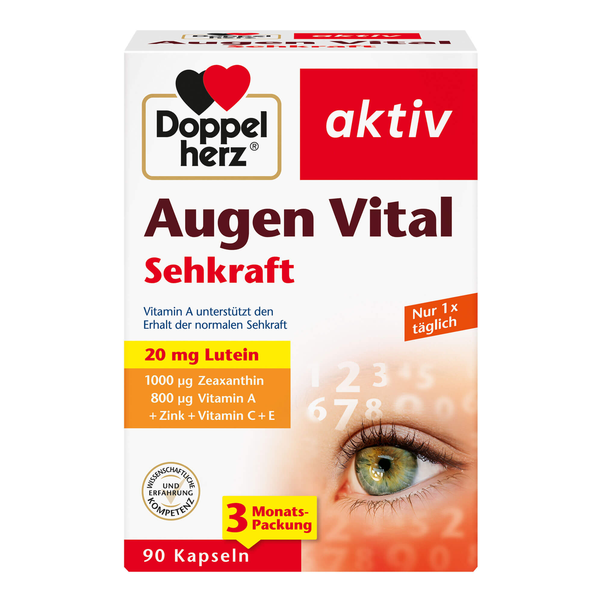 Doppelherz aktiv Augen Vital Sehkraft Kapseln