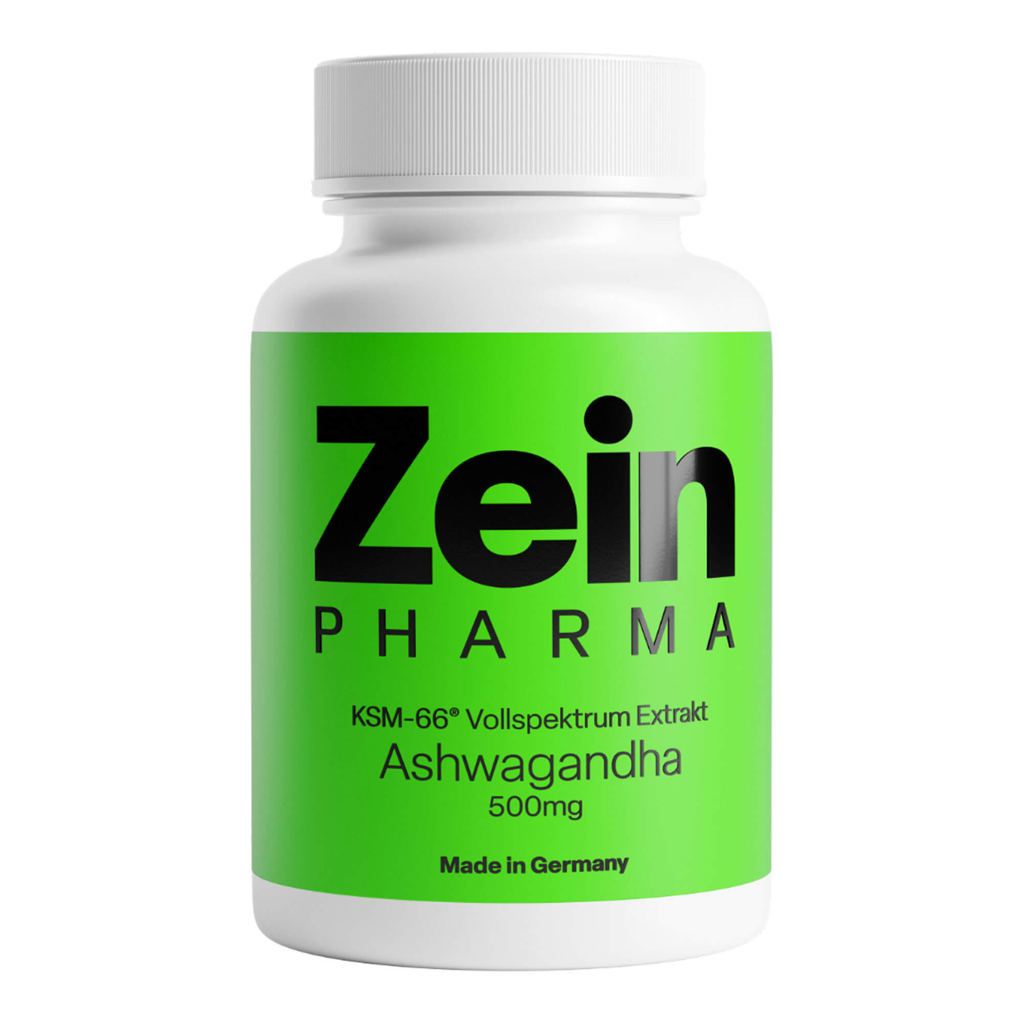 ZeinPharma Ashwagandha mit KSM-66 Vollspektrum Extrakt 500mg