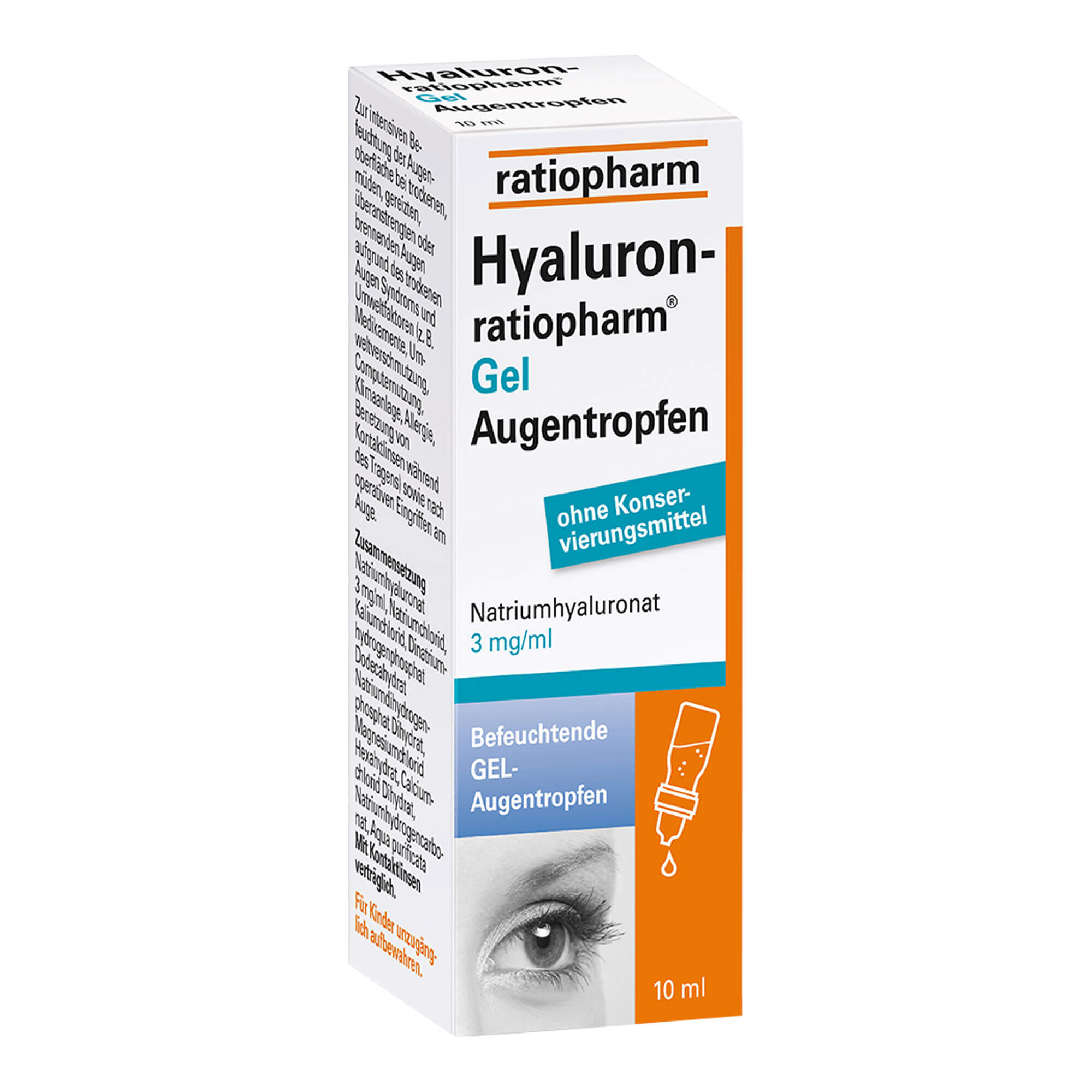 Hyaluron-ratiopharm Augentropfen Gel