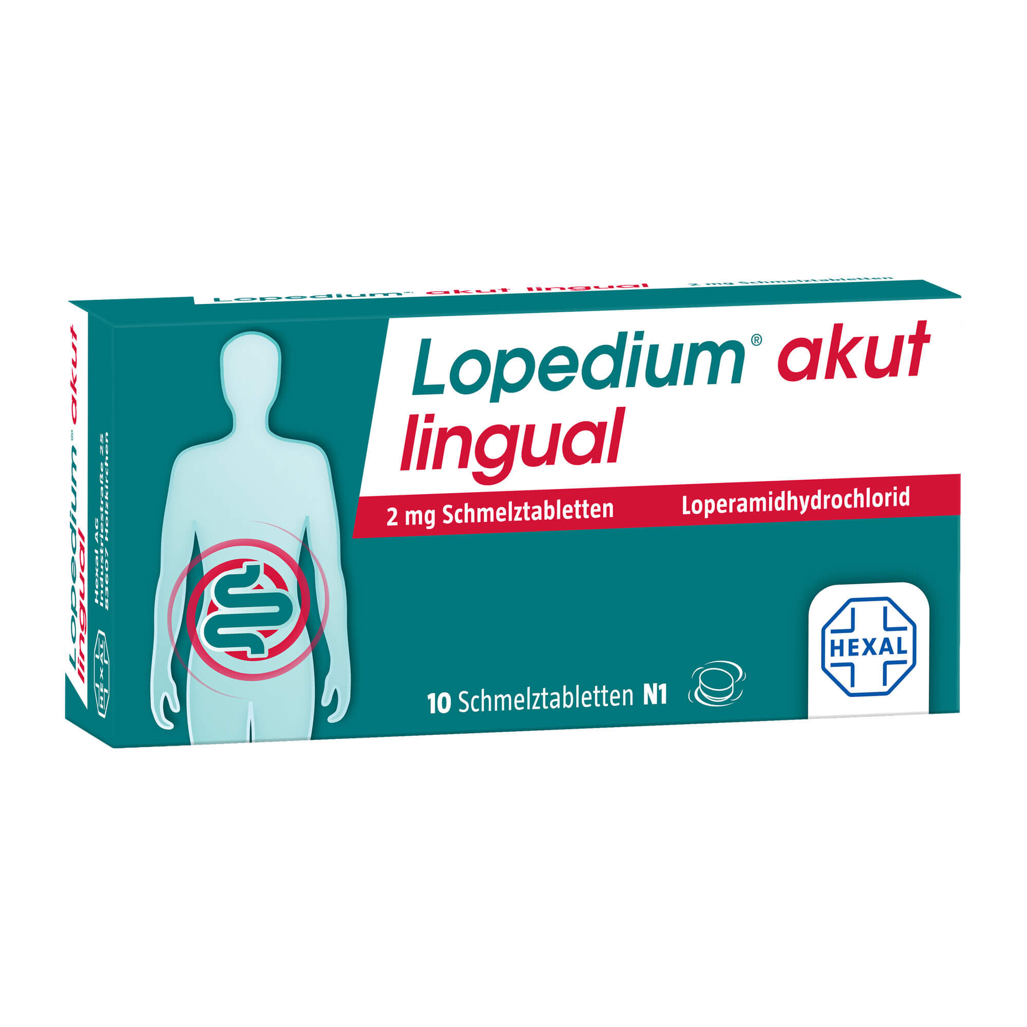 Lopedium akut lingual 2 mg Schmelztabletten