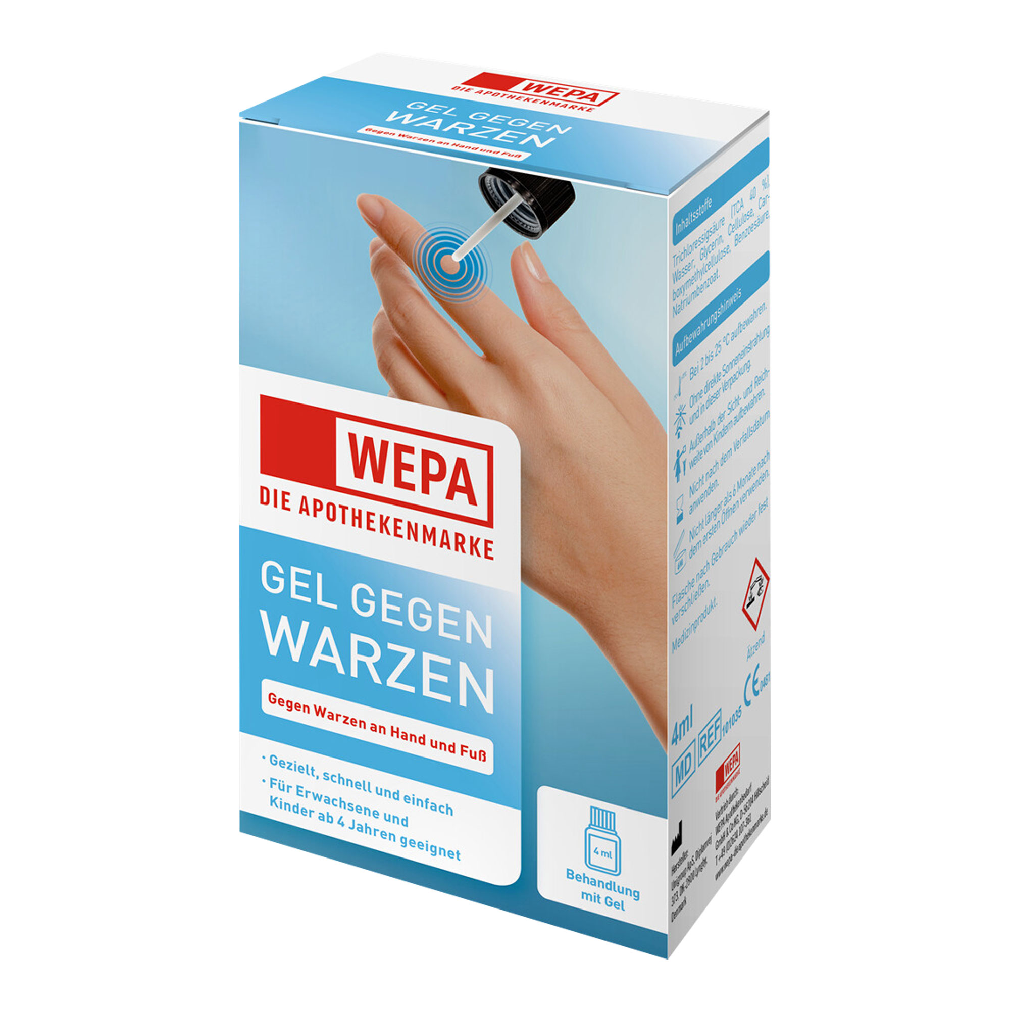 WEPA Gel gegen Warzen