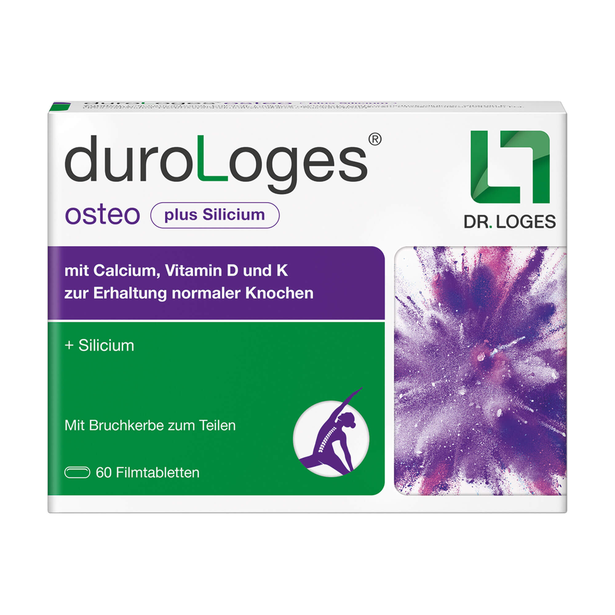 DuroLoges osteo Filmtabletten plus Silicium