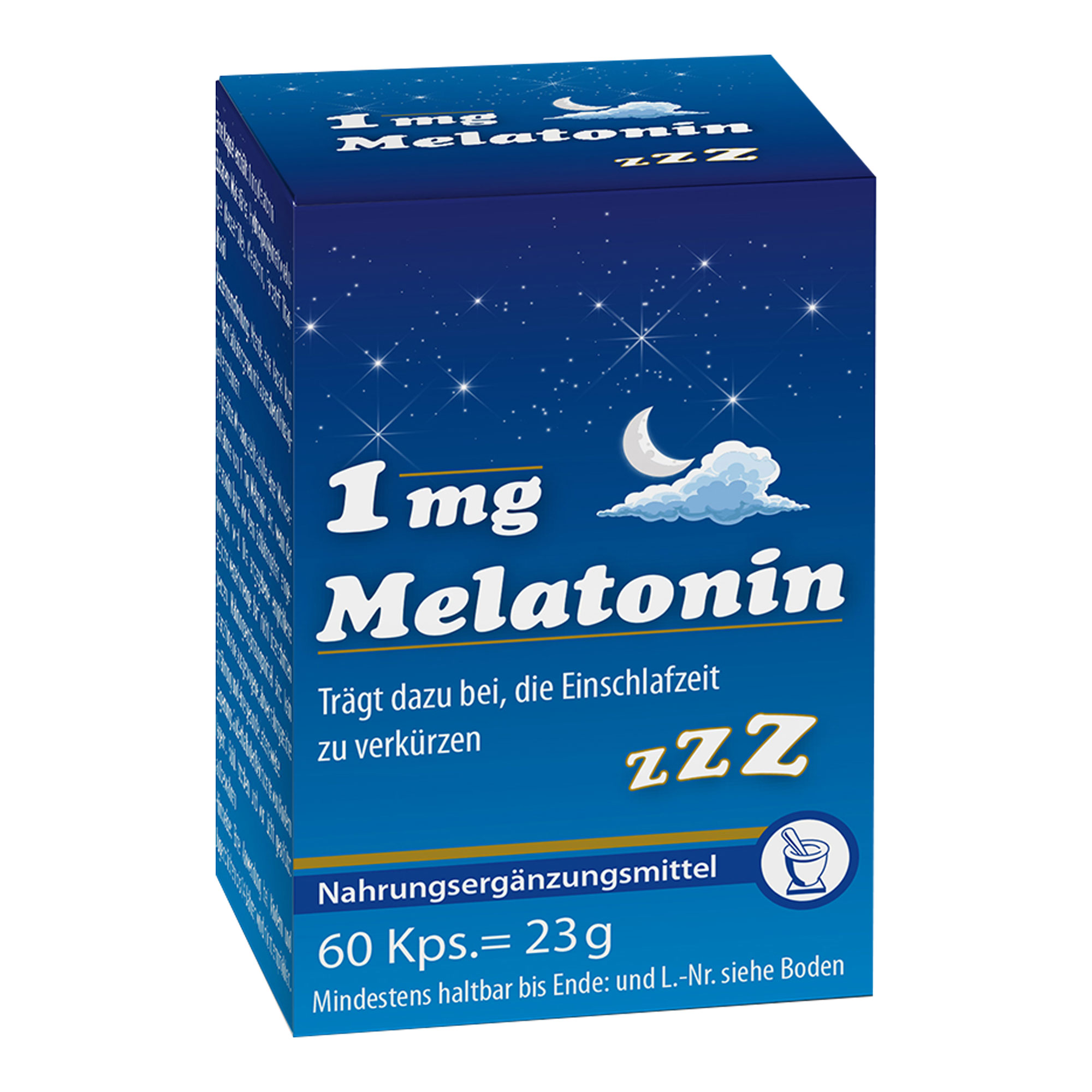 Gesundheit & Wohlbefinden Melatonin 1 mg Kapseln
