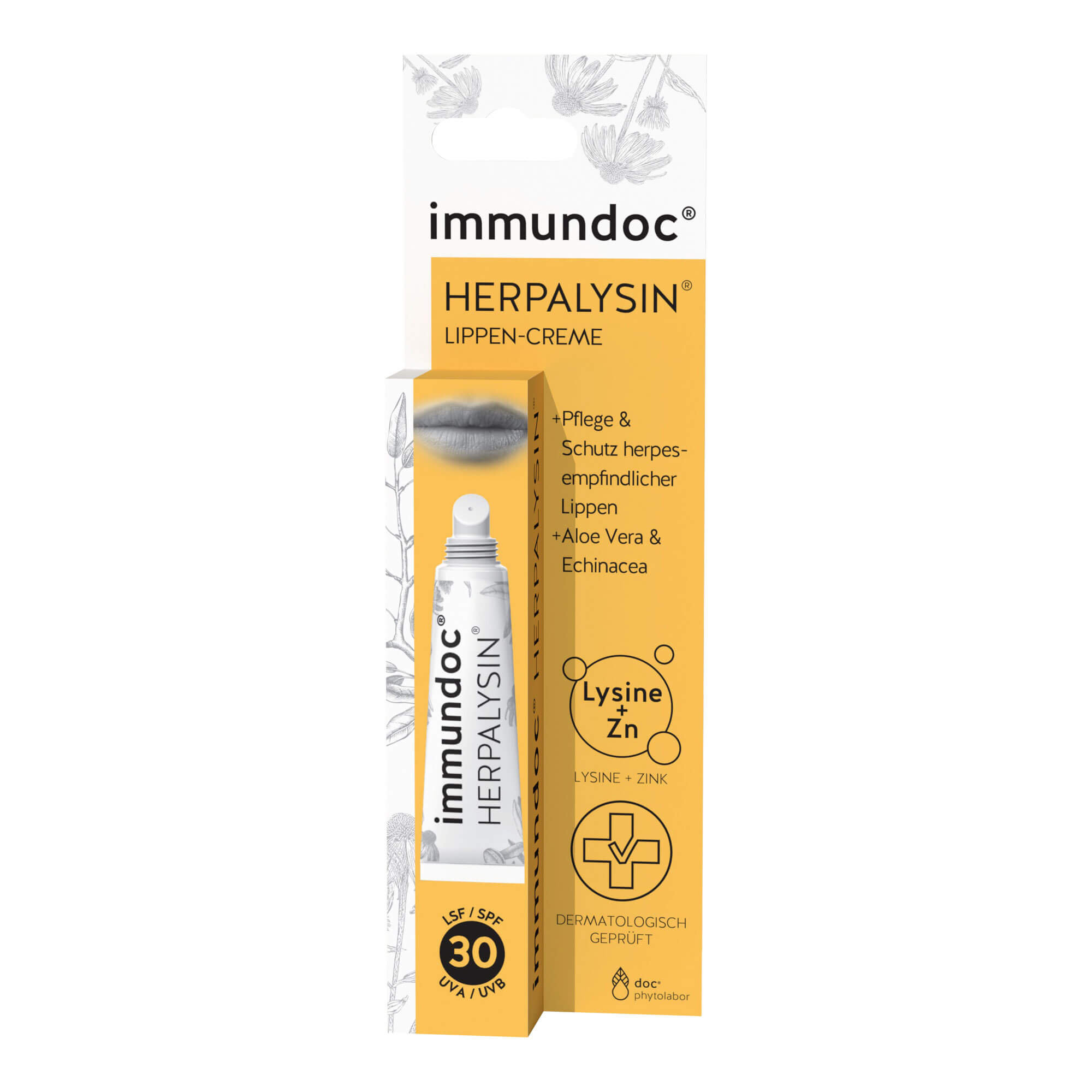 Immundoc Herpalysin Lippenherpes-Creme
