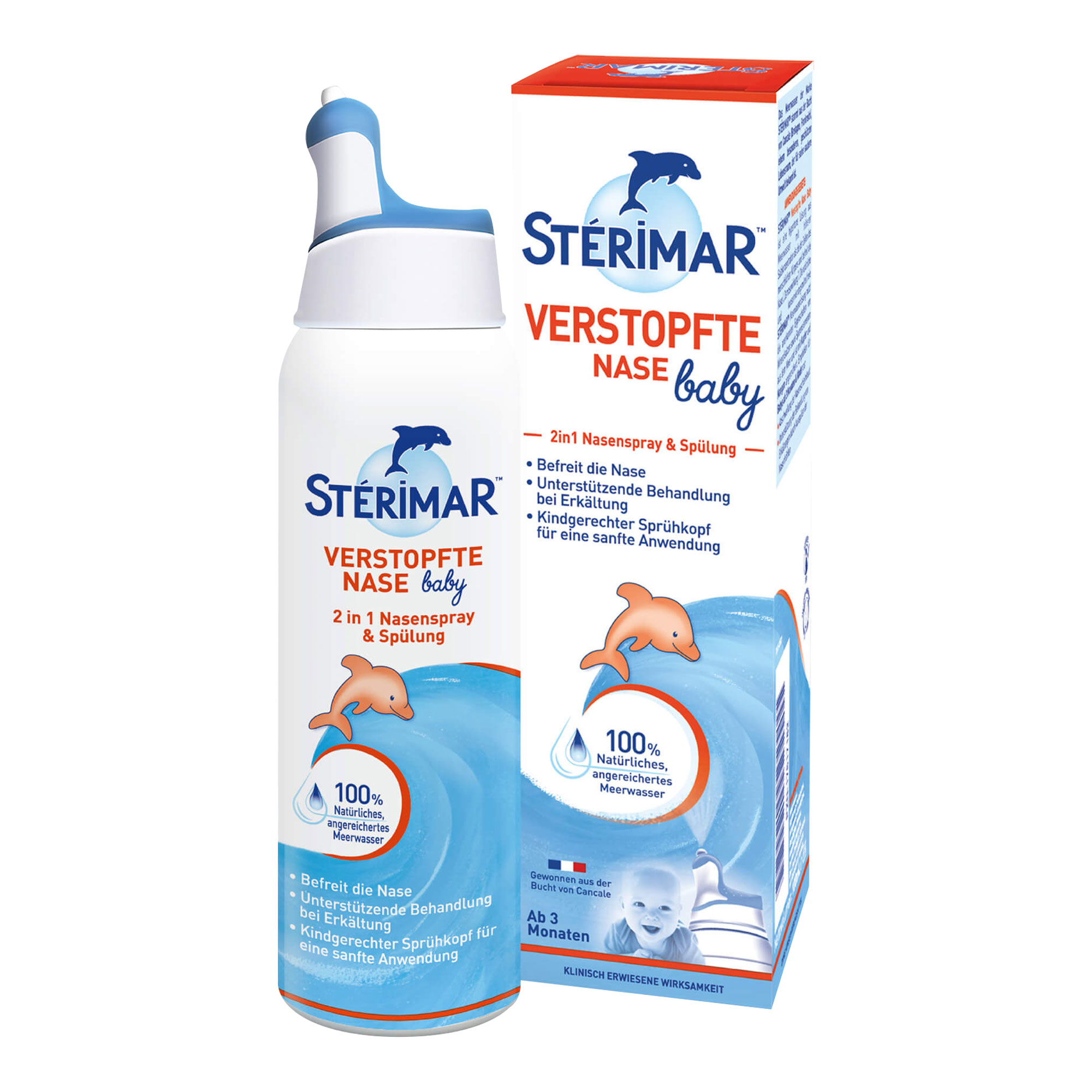 Sterimar Verstopfte Nase Nasenspray für Babys