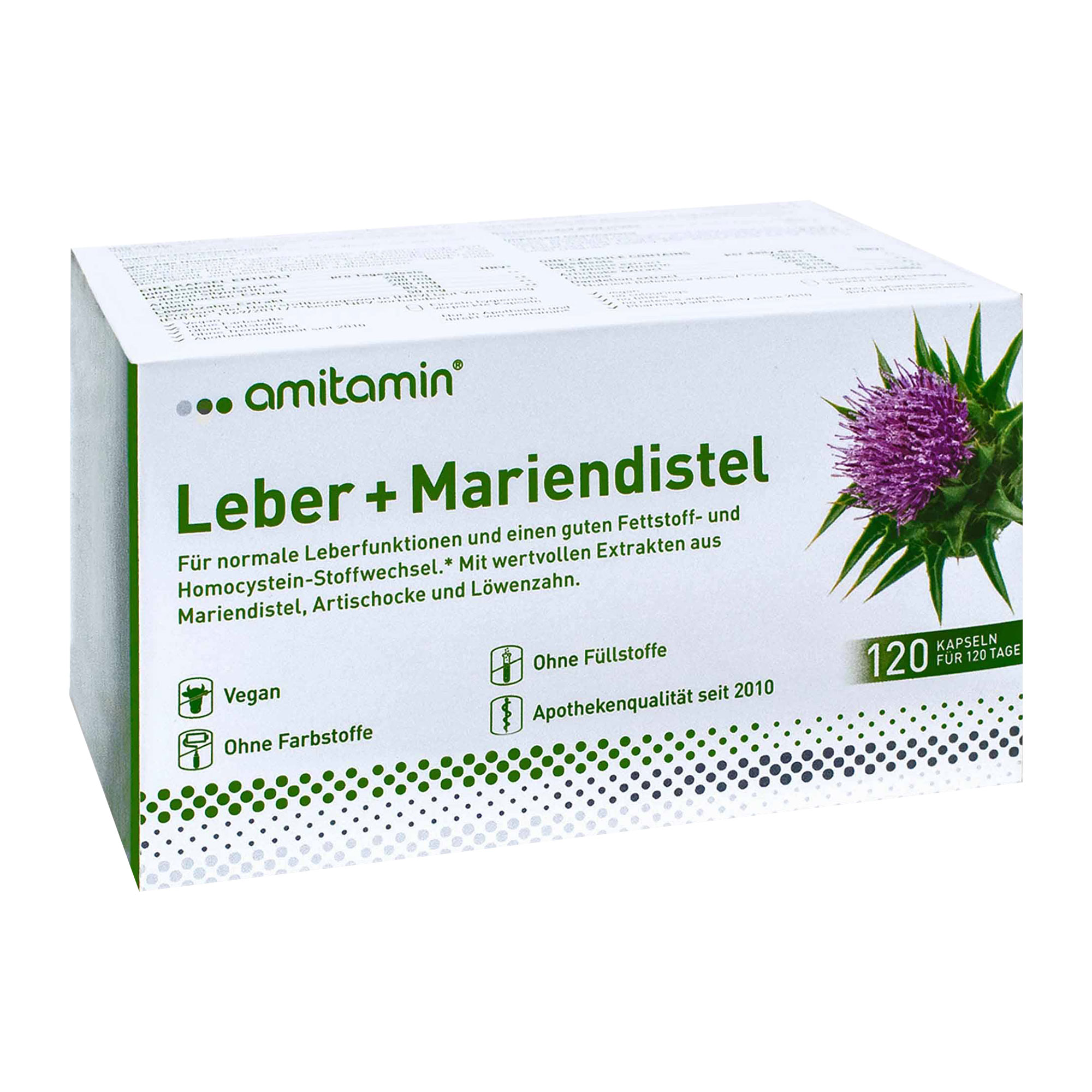 Amitamin Mariendistel+Leber Kapseln