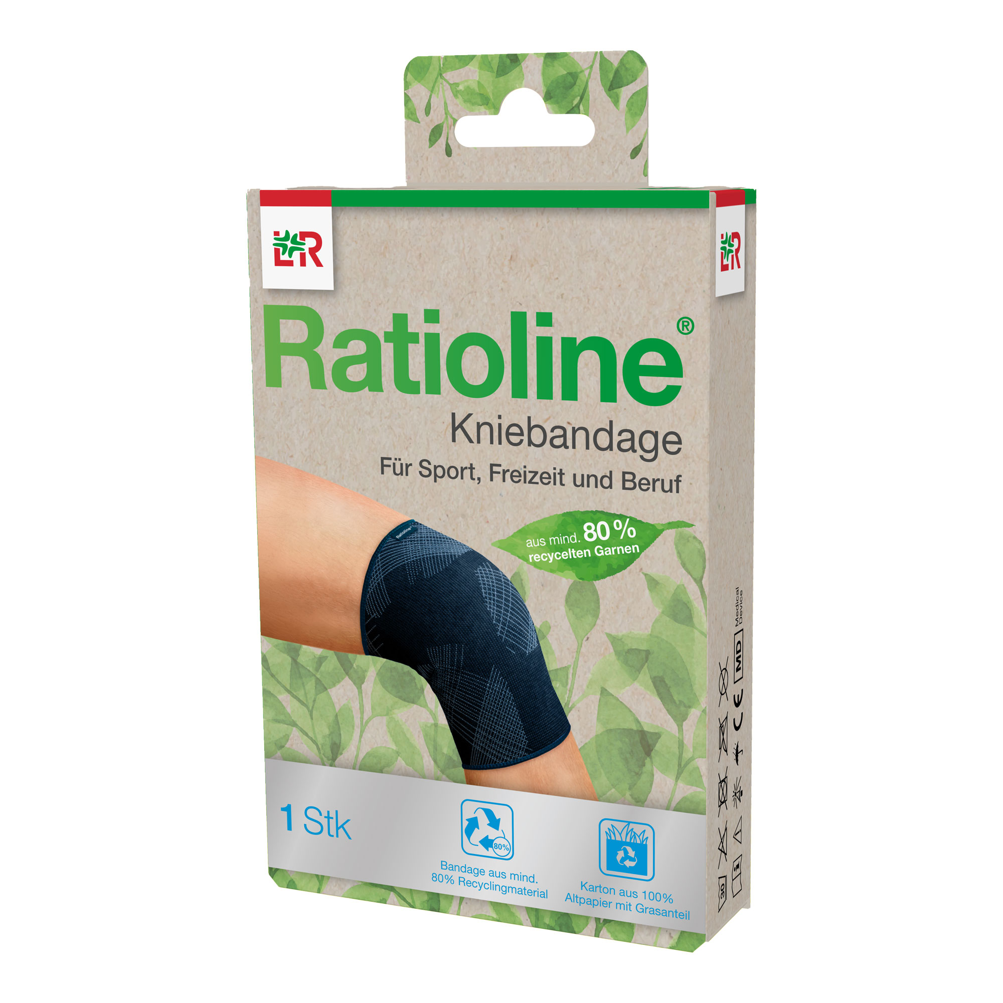 Ratioline Kniebandage Größe S