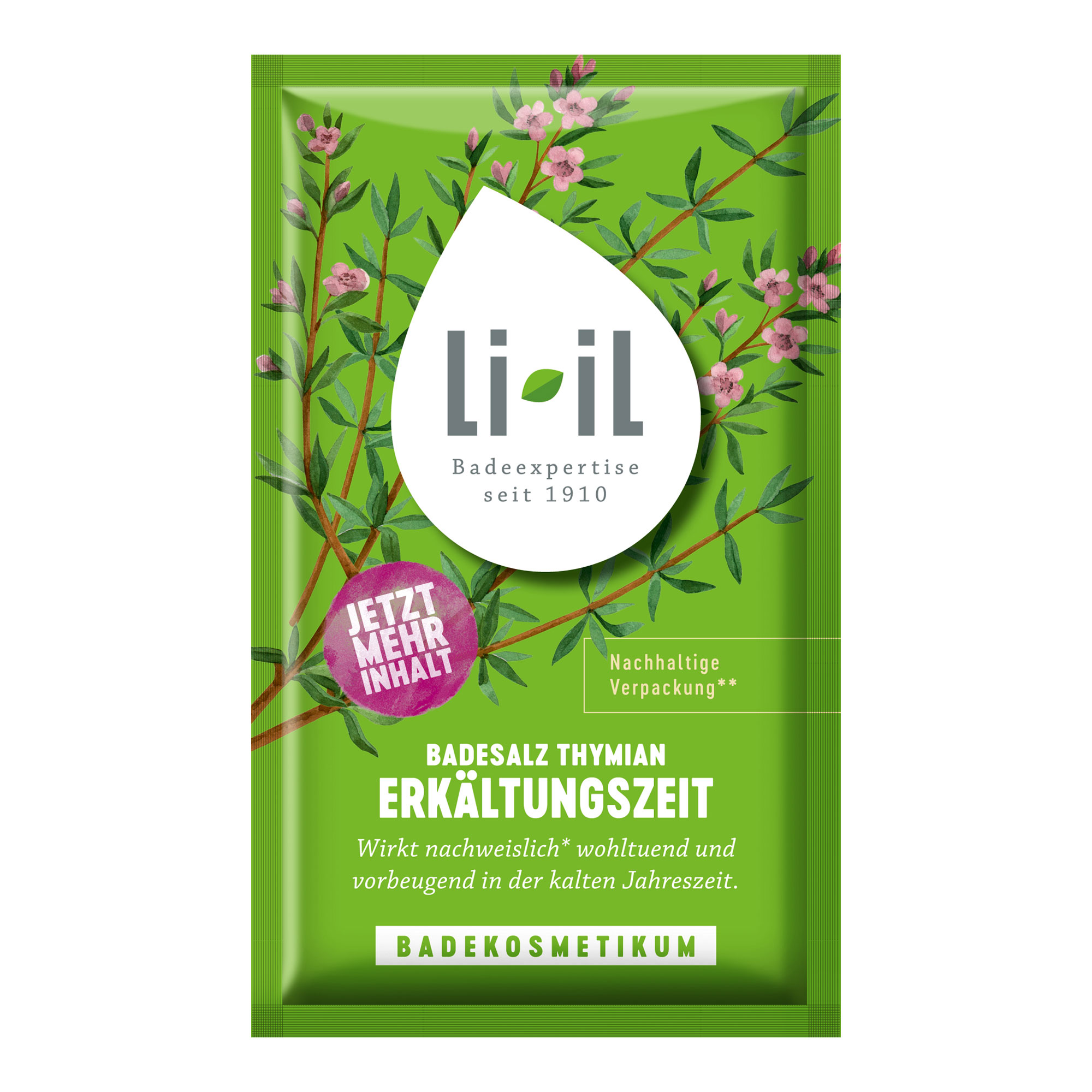 Li-iL Badesalz Thymian Erkältungszeit