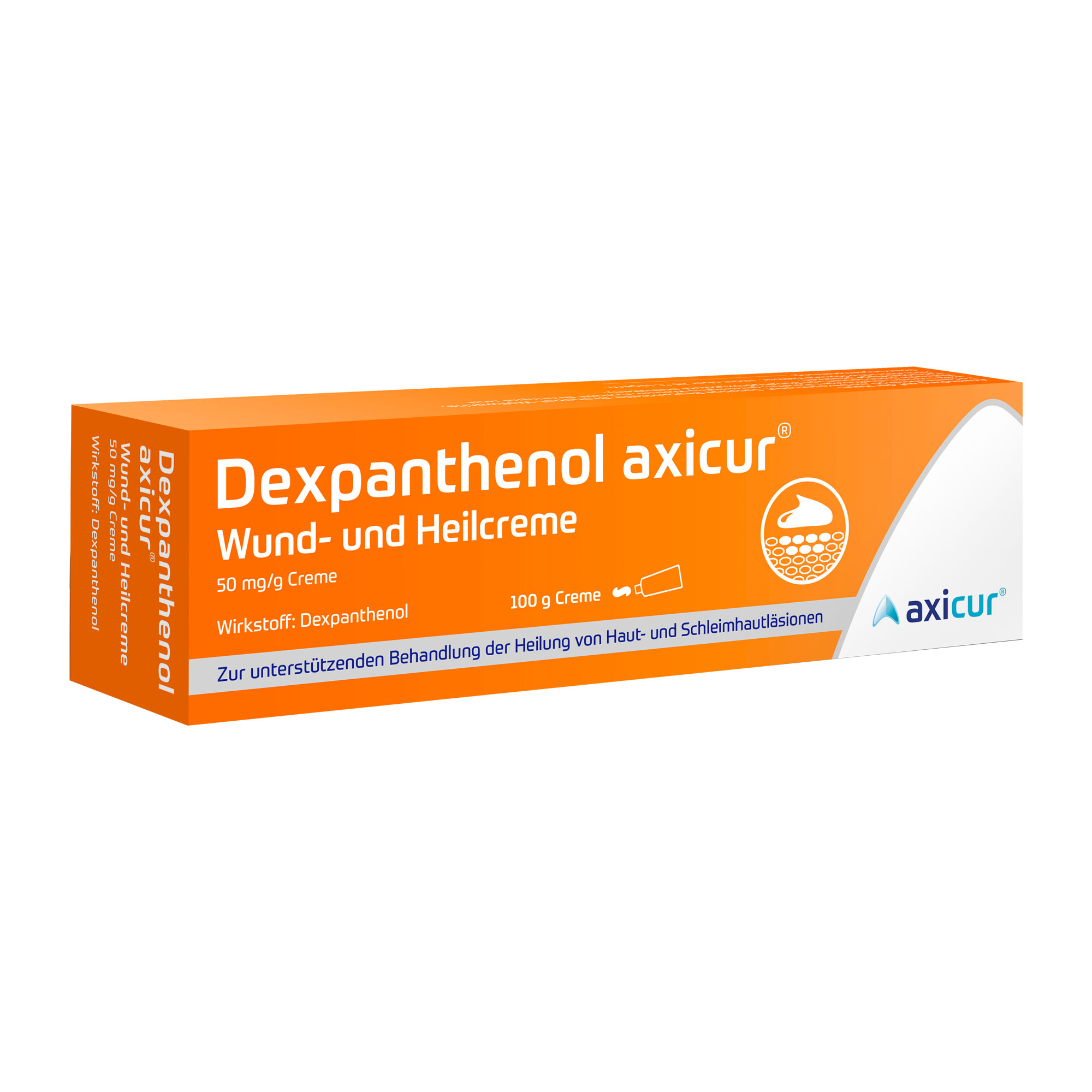 Dexpanthenol axicur Wund- und Heilcreme 50 mg/g