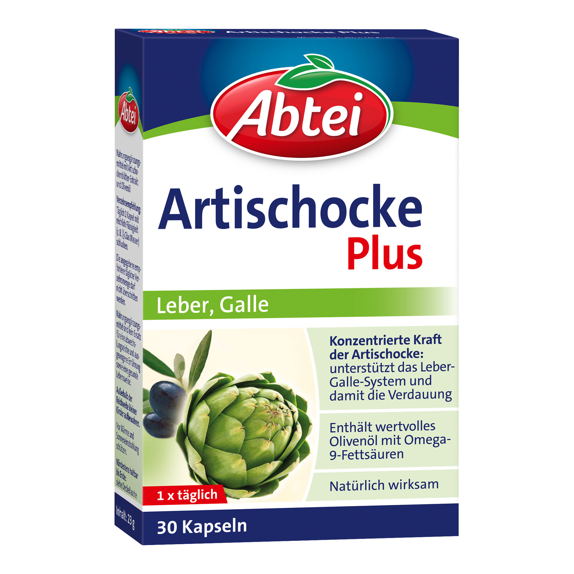 Abtei Artischocke Plus Kapseln