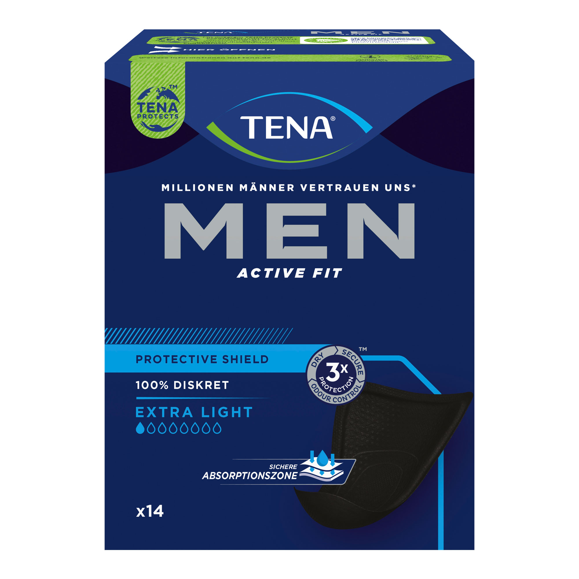 Tena MEN Active Fit Einlagen Extra Light