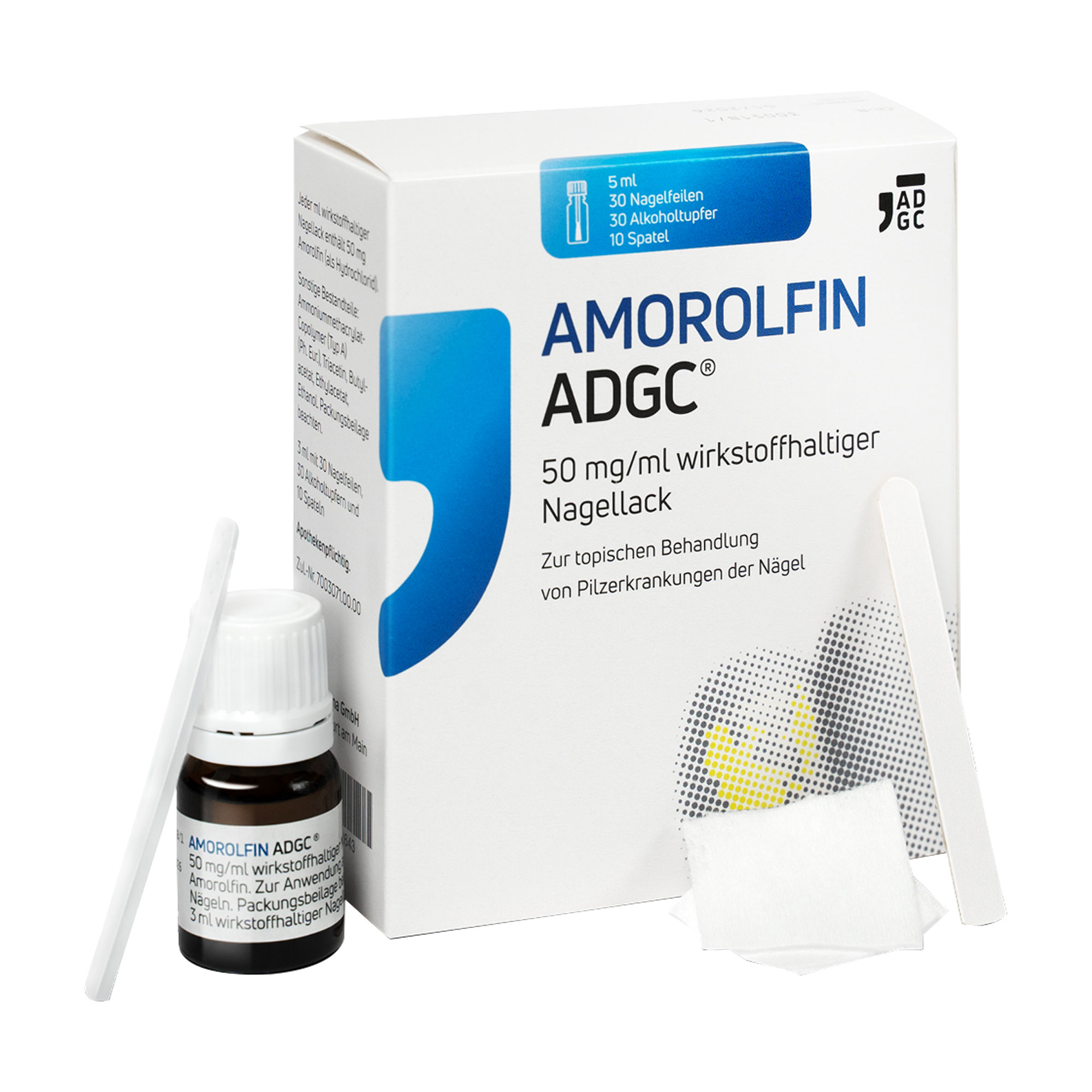 Amorolfin Adgc 50 mg/ml wirkstoffhaltiger Nagellack