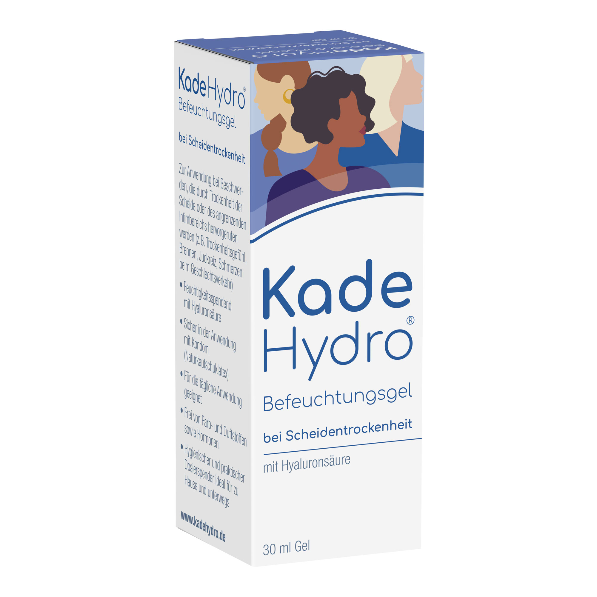 KadeHydro Befeuchtungsgel bei Scheidentrockenheit