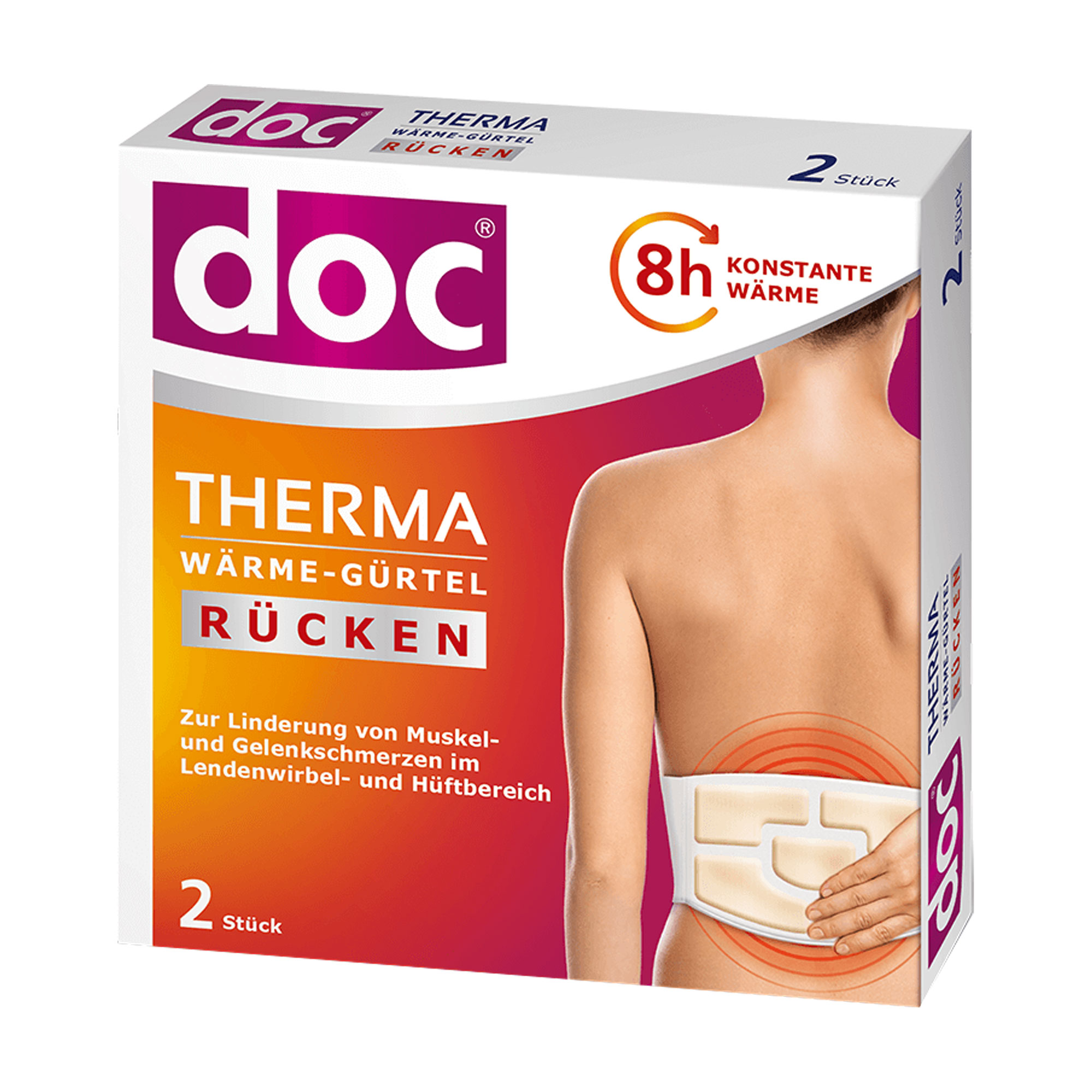 Doc Therma Wärme-Gürtel Rücken