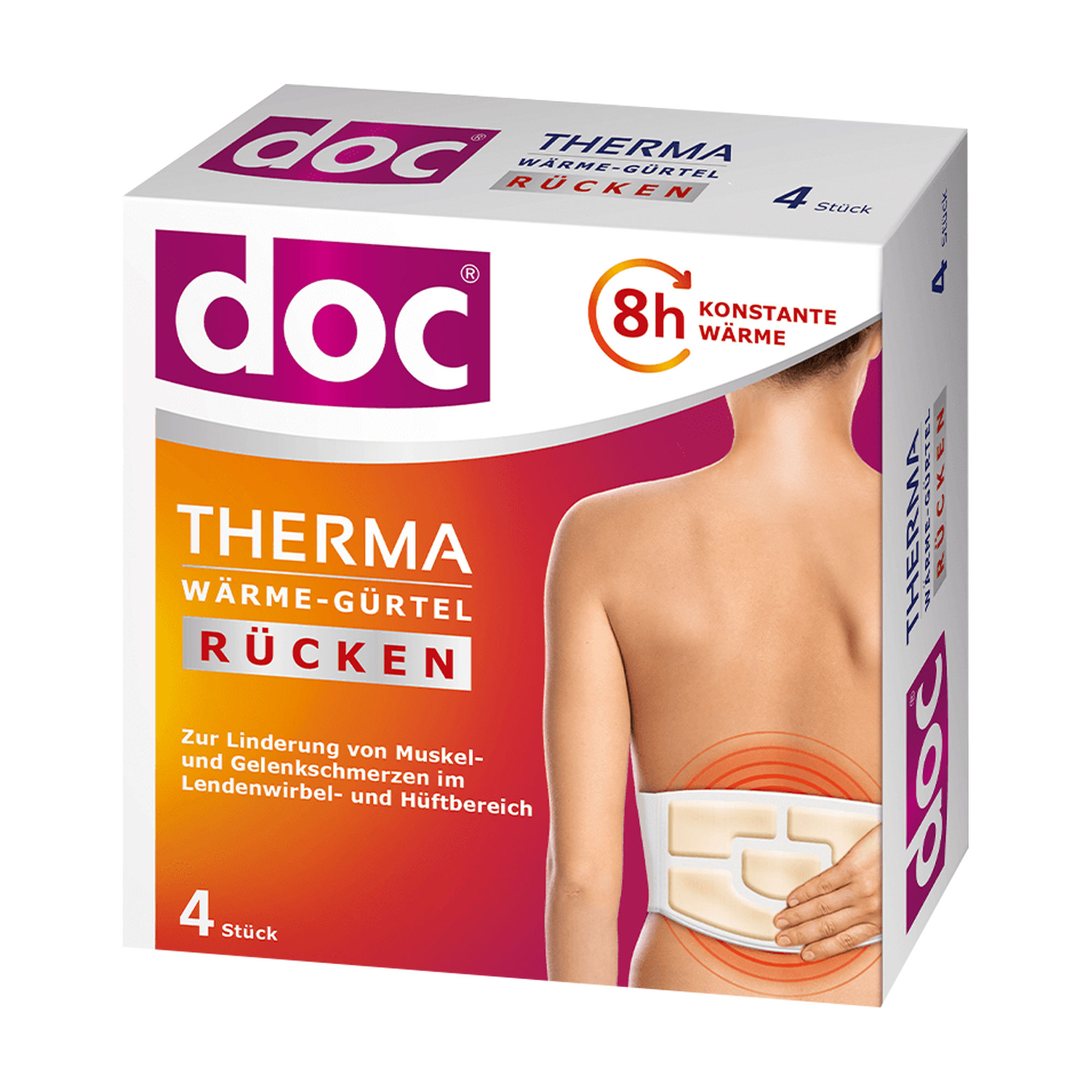 Doc Therma Wärme-Gürtel Rücken