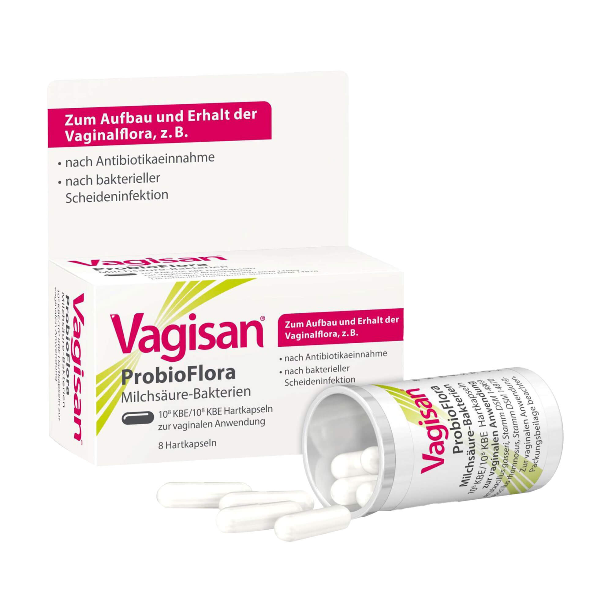 Vagisan ProbioFlora Milchsäure-Bakterien Hartkapseln