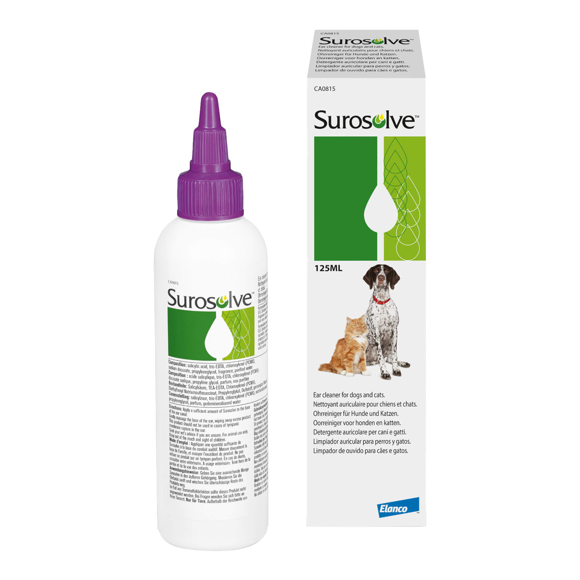 Surosolve Flüssiger Ohrreiniger für Hunde/Katzen