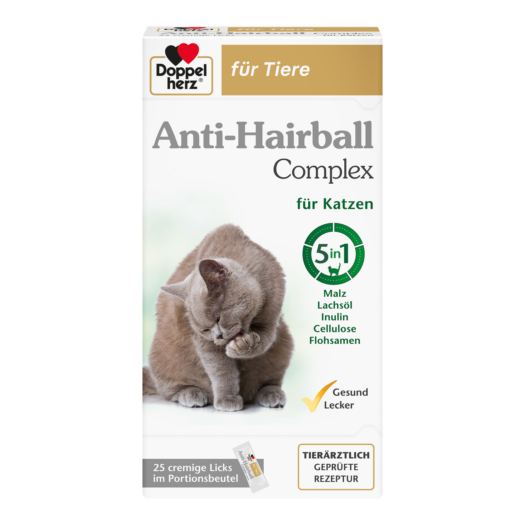Doppelherz für Tiere Anti-Hairball Complex für Katzen