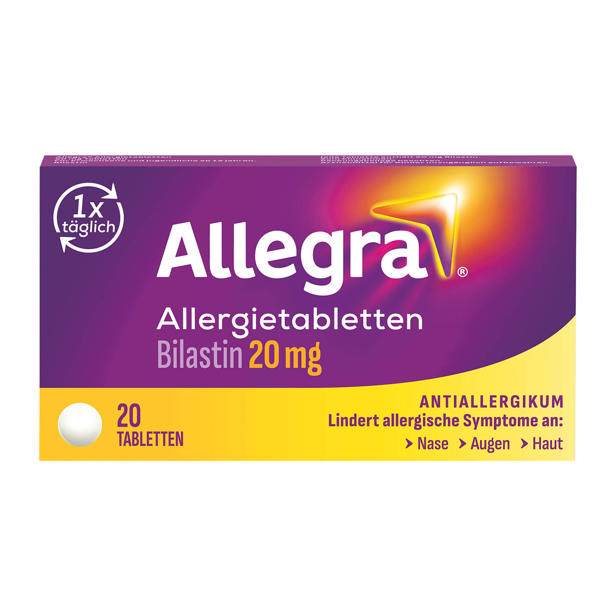 Allegra Allergietabletten 20 mg