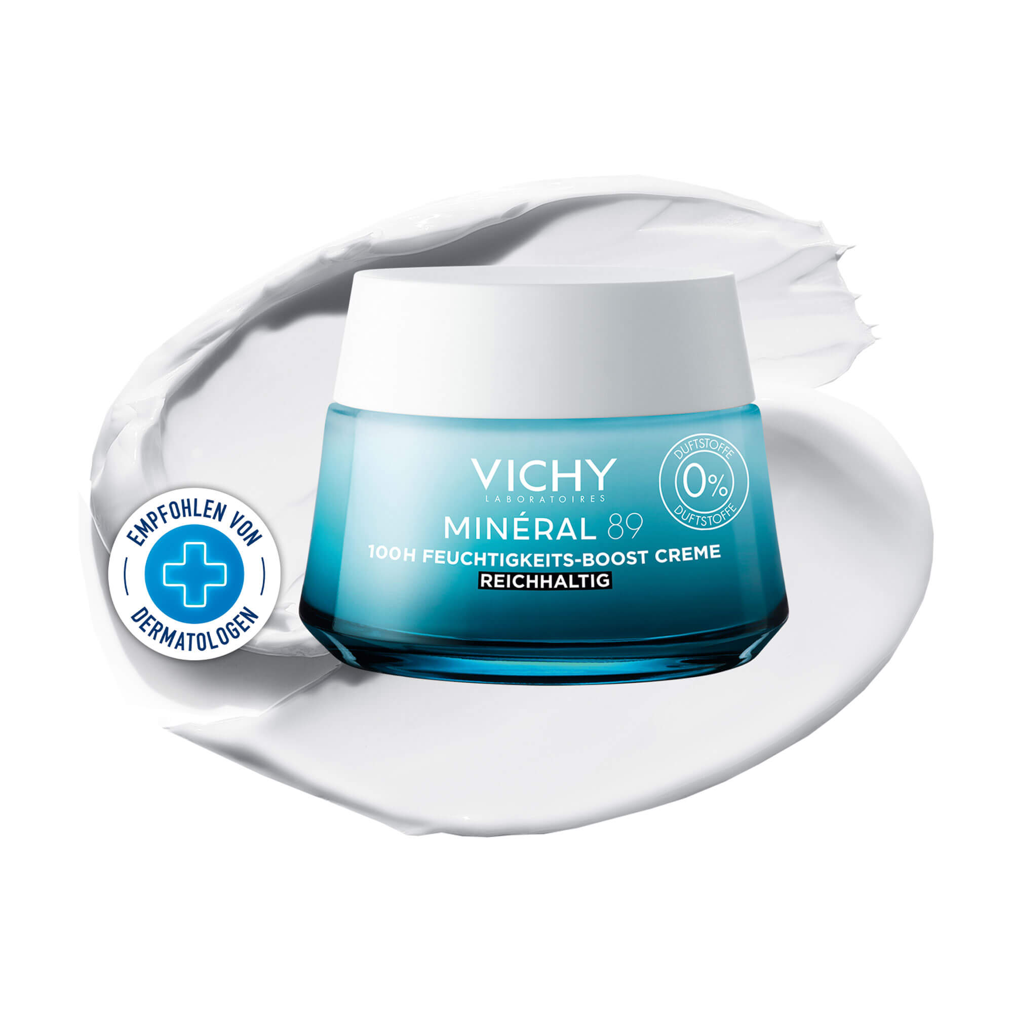 Vichy Mineral 89 100H Feuchtigkeits-Boost Creme mit Duft