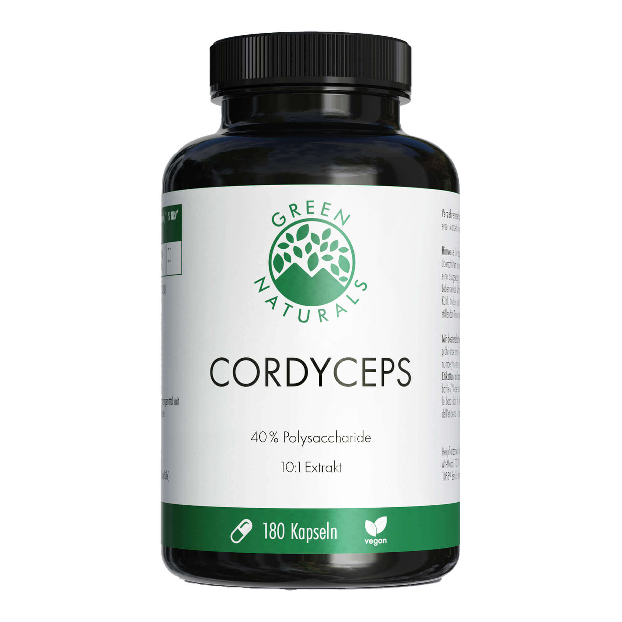 GREEN NATURALS Cordyceps sinensis Kapseln